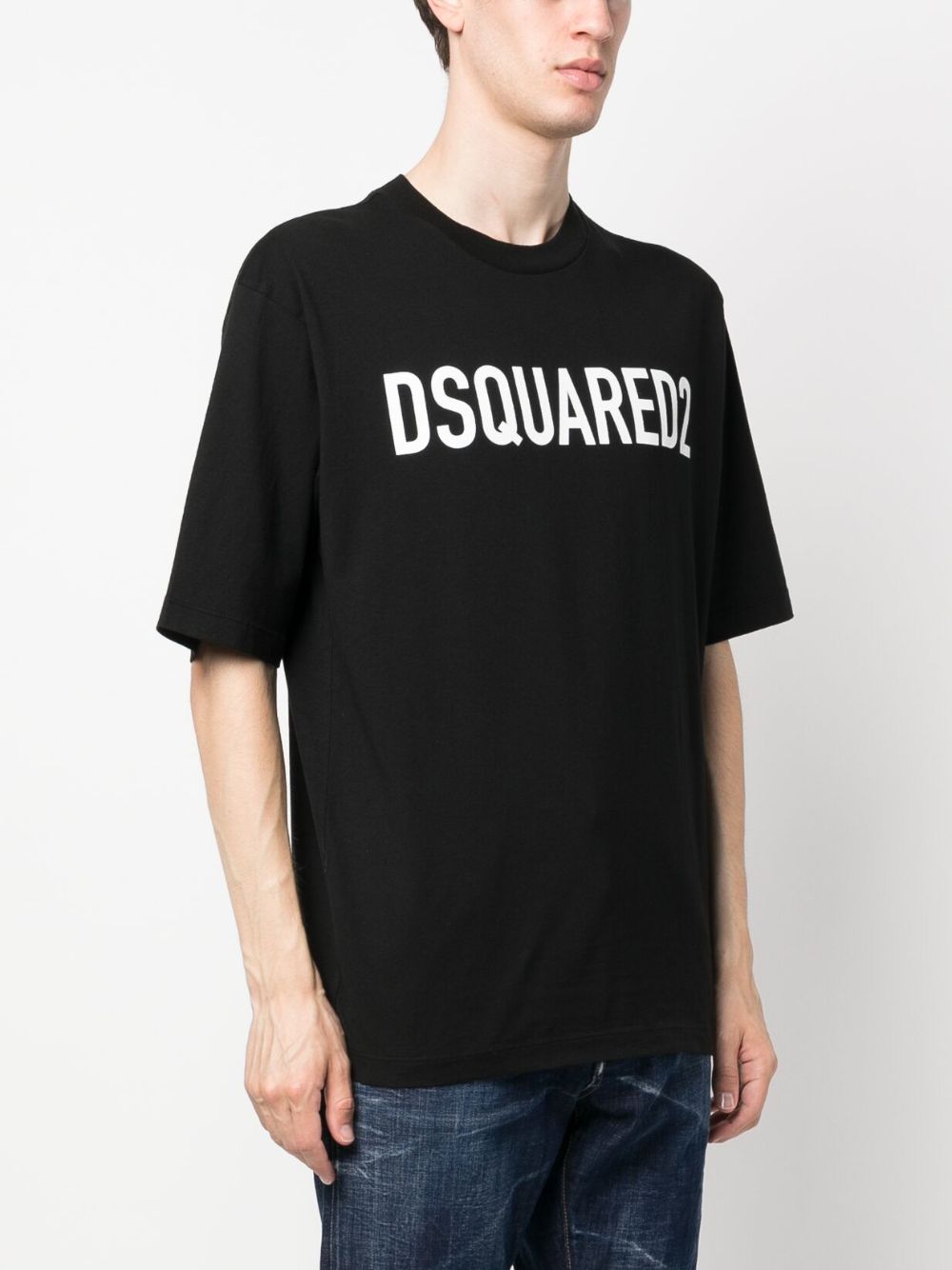 Dsquared2 T-shirts and Polos Black S74GD1197S24321900 (Dsquared2 / Tシャツ・カットソー ) | Dsquared2 (ディースクエアード)(3)
