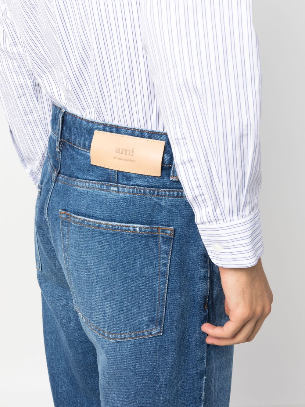 Ami Paris Jeans Blue UTR500DE0016480 (AMI Paris / ジーンズ ) | AMI Paris (アミパリス)(3)
