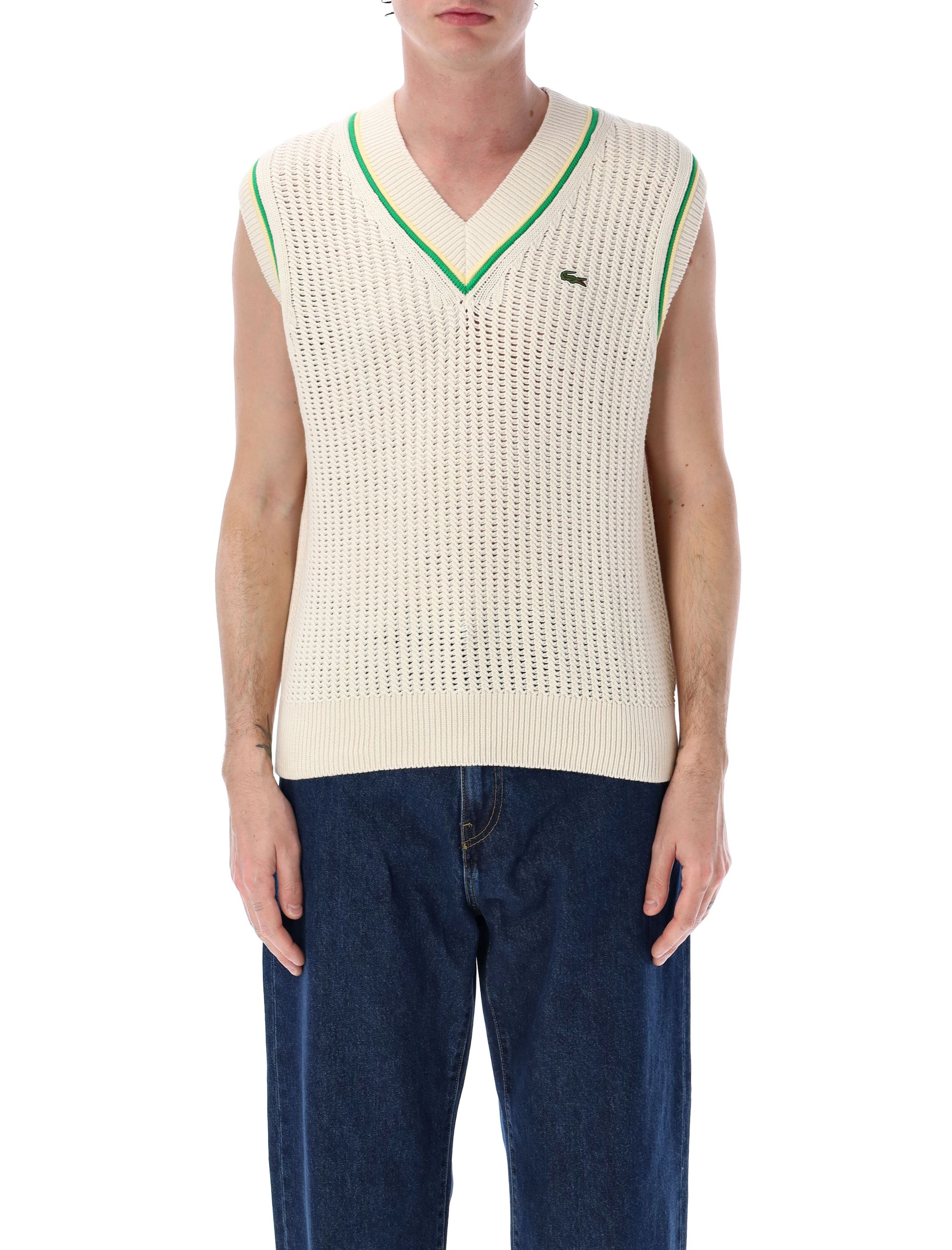 Lacoste Sweaters Beige AH9302GIH (LACOSTE / ニット・セーター・カーディガン ) | LACOSTE (ラコステ)