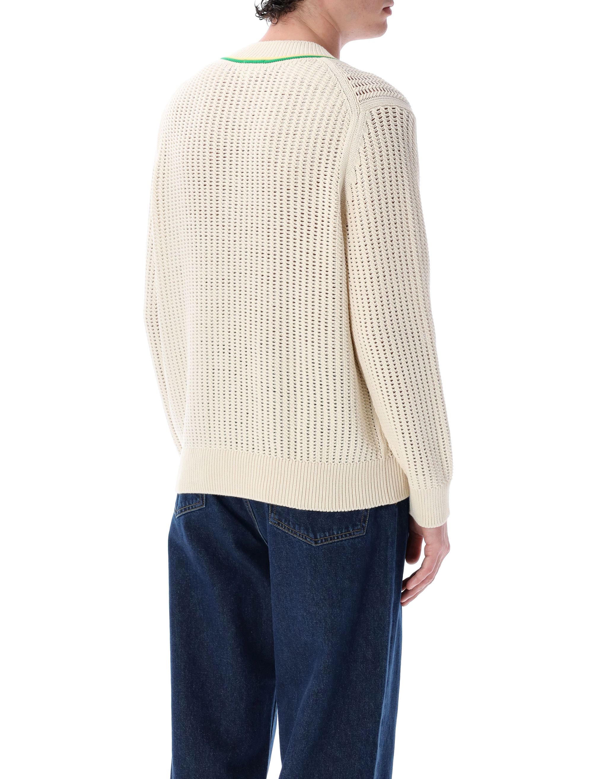 Lacoste Sweaters Beige AH9303GIH (LACOSTE / ニット・セーター・カーディガン ) | LACOSTE (ラコステ)(1)