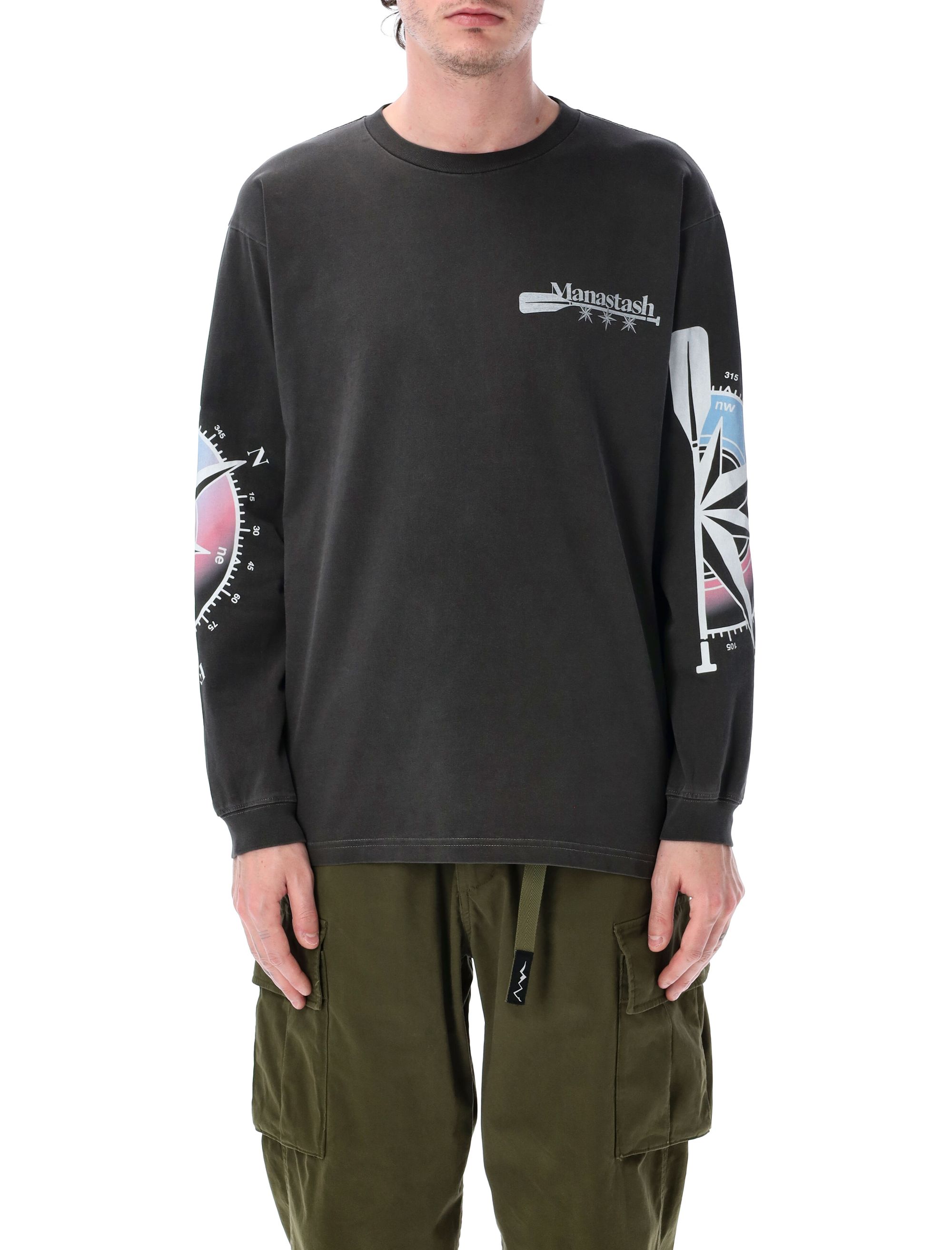 MANASTASH T-shirts and Polos Black 7925130008010 (MANASTASH / Tシャツ・カットソー ) | MANASTASH (マナスタッシュ)