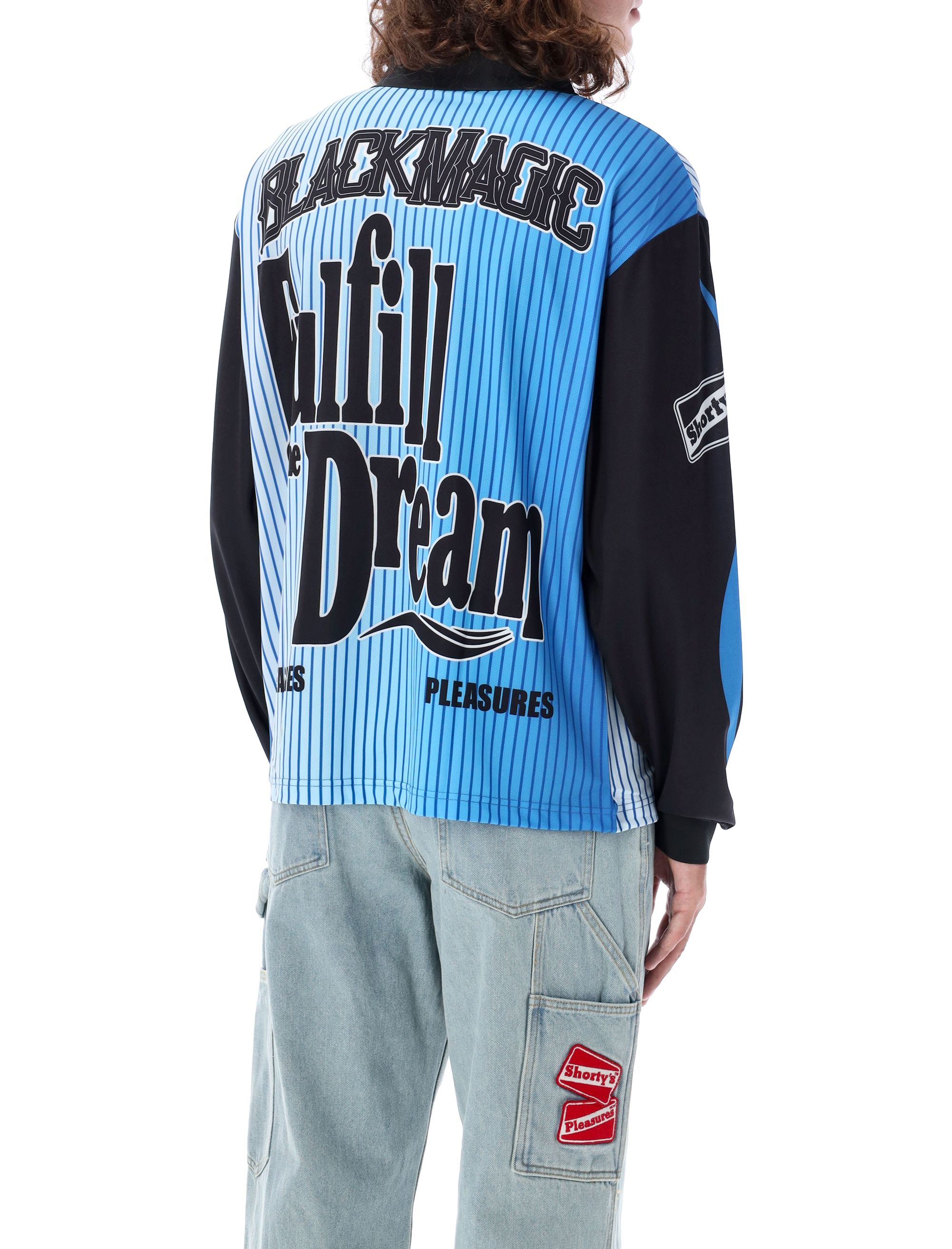 Pleasures T-shirts and Polos P24F003BLUE (PLEASURES / Tシャツ・カットソー ) | PLEASURES (プレジャーズ)(1)