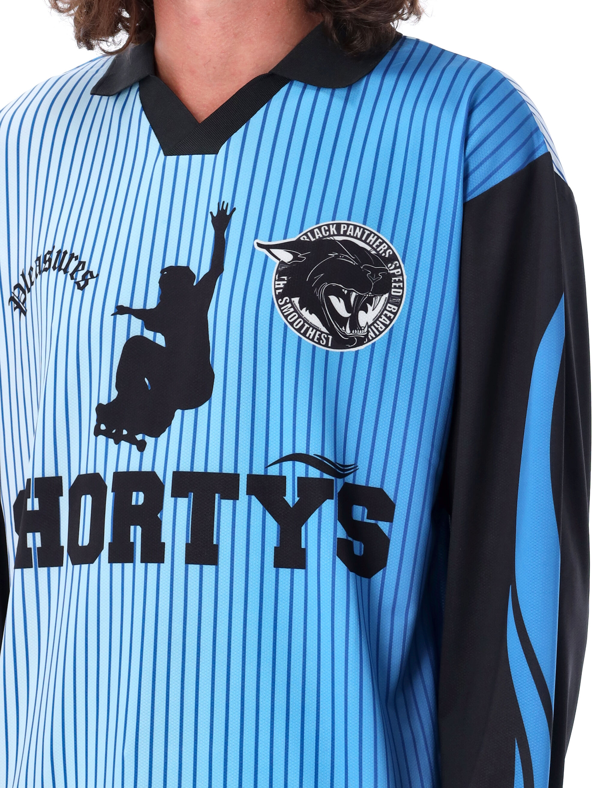 Pleasures T-shirts and Polos P24F003BLUE (PLEASURES / Tシャツ・カットソー ) | PLEASURES (プレジャーズ)(2)