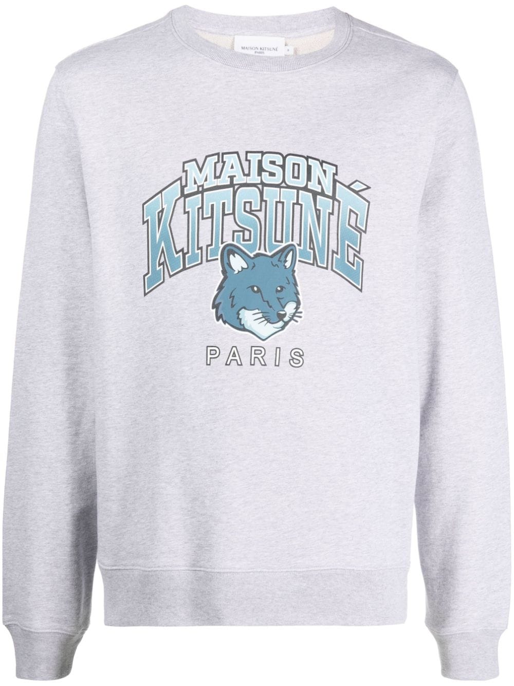 MAISON KITSUNE' Sweaters Light Grey LM00305KM0001H120 (Maison Kitsuné / スウェット・フーディー ) | Maison Kitsuné (メゾン キツネ)