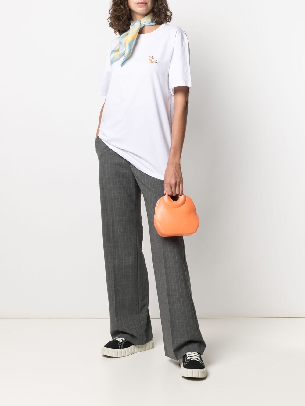 MAISON KITSUNE' T-shirts and Polos White GU00154DKJ0010P100 (Maison Kitsuné / Tシャツ・カットソー ) | Maison Kitsuné (メゾン キツネ)(2)