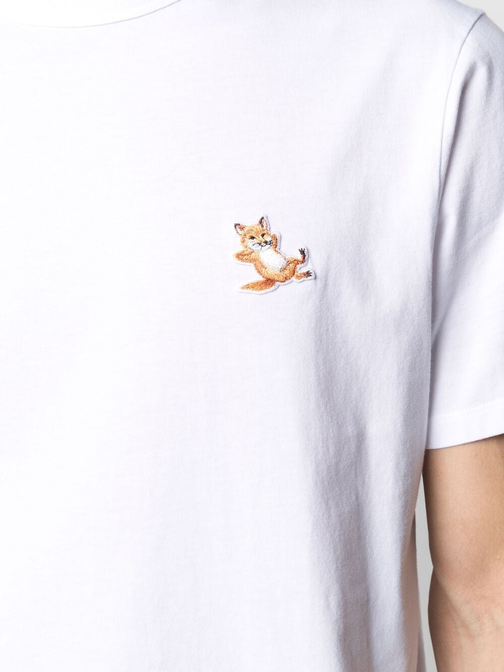 MAISON KITSUNE' T-shirts and Polos White GU00154DKJ0010P100 (Maison Kitsuné / Tシャツ・カットソー ) | Maison Kitsuné (メゾン キツネ)(4)