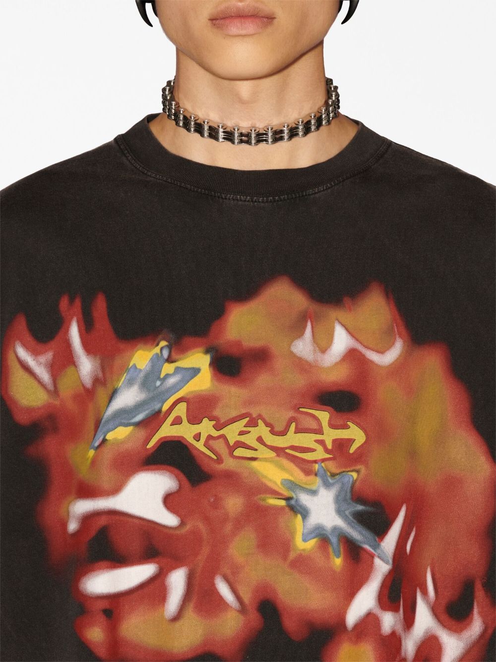 Ambush T-shirts and Polos Grey BMAA084F23JER0011025 (AMBUSH / Tシャツ・カットソー ) | AMBUSH (アンブッシュ)(1)