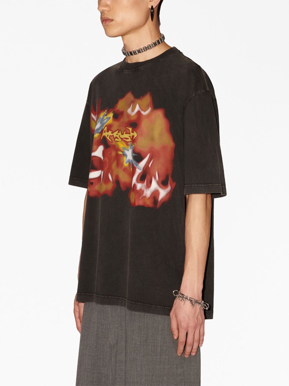 Ambush T-shirts and Polos Grey BMAA084F23JER0011025 (AMBUSH / Tシャツ・カットソー ) | AMBUSH (アンブッシュ)(4)