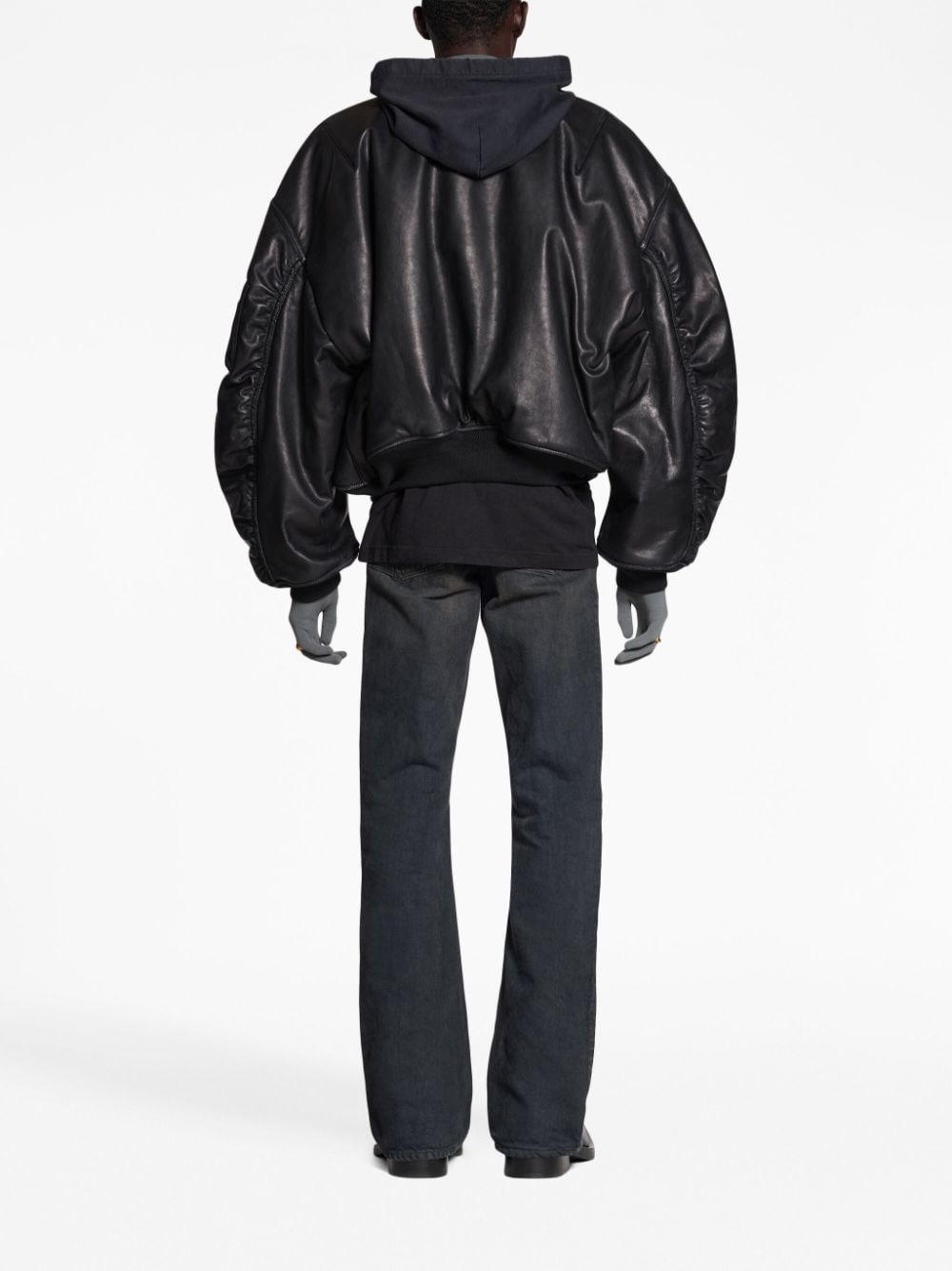 Balenciaga Coats Black 750953TOS171000 (Balenciaga / カジュアルジャケット ) | Balenciaga (バレンシアガ)(2)