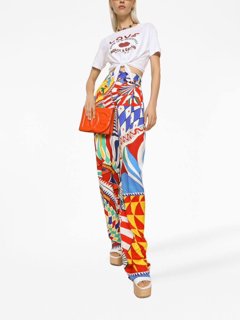 Dolce&Gabbana Cruise T-shirts and Polos White F8R48ZGDBT2HW4UV (Dolce & Gabbana / Tシャツ・カットソー ) | Dolce & Gabbana (ドルチェガッバーナ)(3)