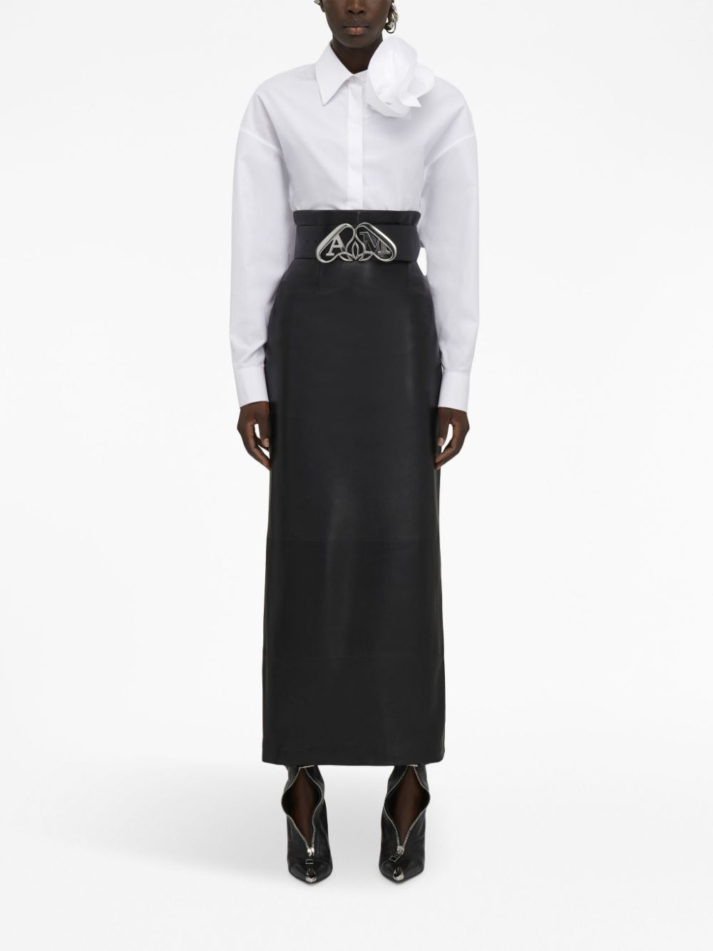 Alexander McQueen Shirts White 768314QAAAD9000 (Alexander McQUEEN / シャツ・ブラウス ) | Alexander McQUEEN (アレキサンダー・マックイーン)(3)