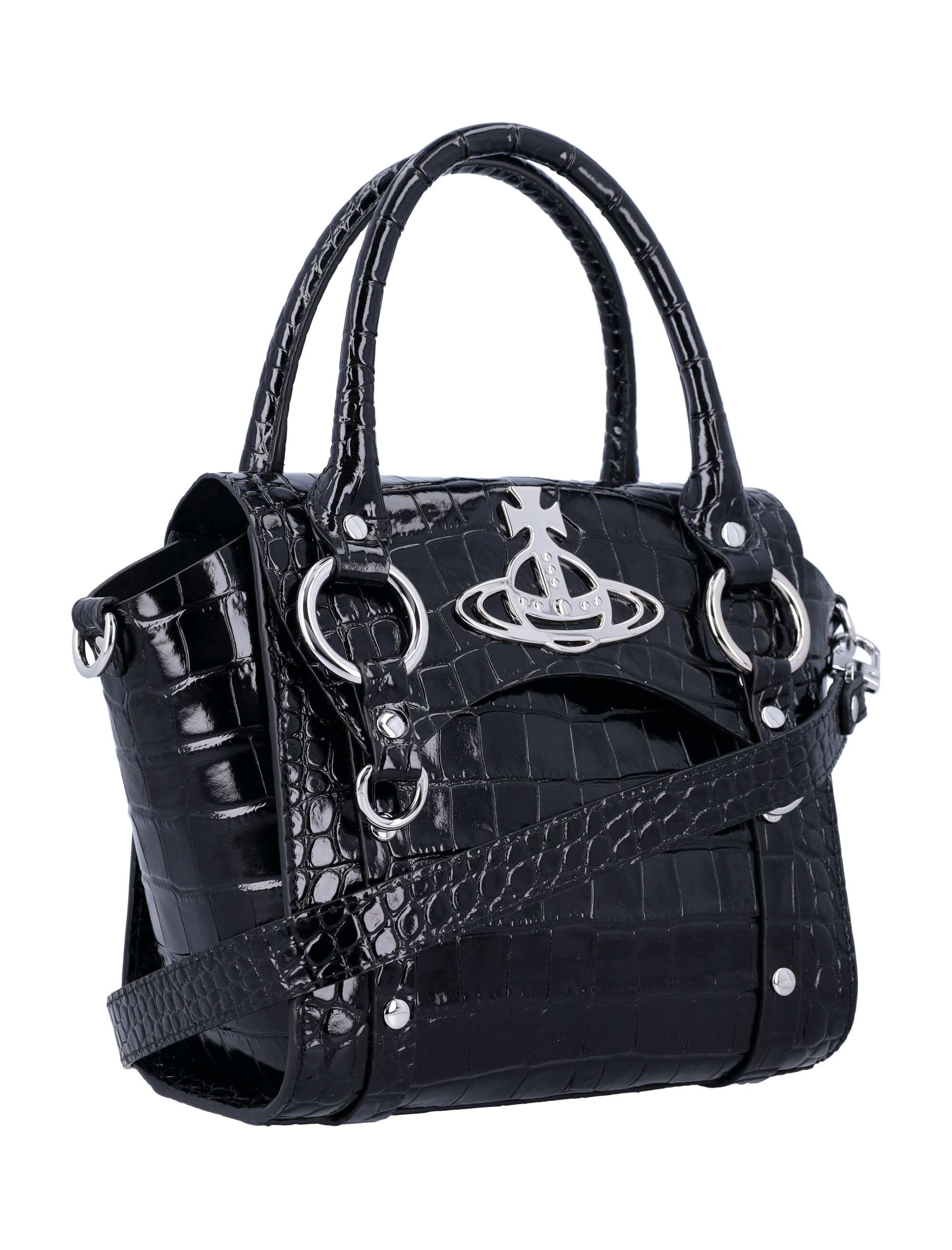 Vivienne Westwood Bags.. Black 47030004WL0099N401 (Vivienne Westwood / ハンドバッグ・ショルダーバッグ ) | Vivienne Westwood (ヴィヴィアン・ウェストウッド)(1)