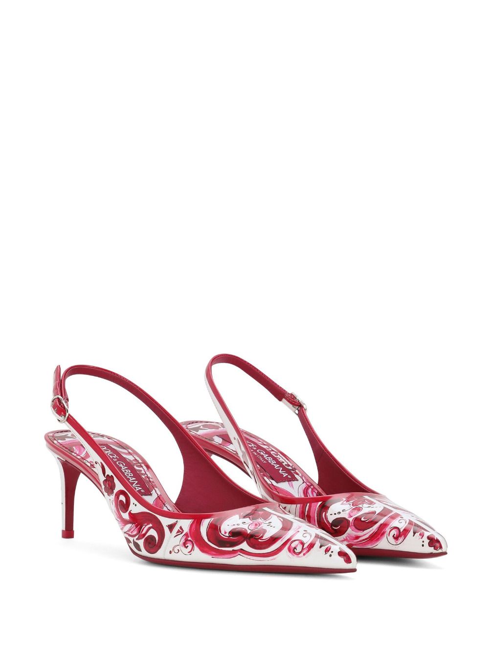 Dolce&Gabbana Cruise With Heel Fuchsia CG0639AI412HE3OB (Dolce & Gabbana / パンプス・ハイヒール ) | Dolce & Gabbana (ドルチェガッバーナ)(3)