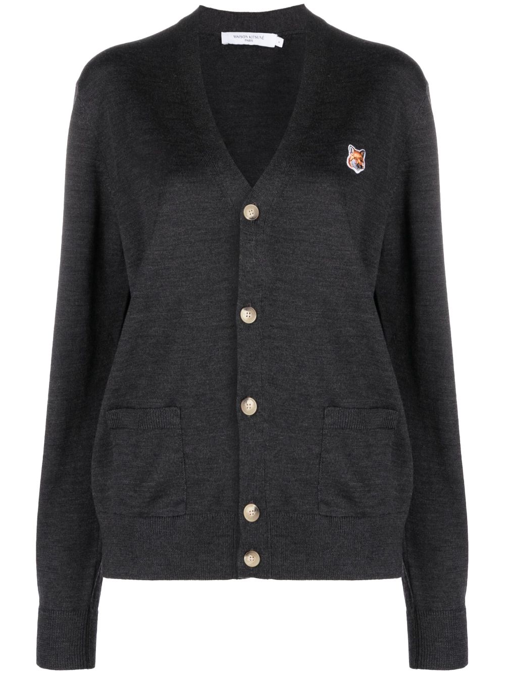 MAISON KITSUNE' Sweaters Grey GU00542DKT1036H190 (Maison Kitsuné / ニット・セーター・カーディガン ) | Maison Kitsuné (メゾン キツネ)