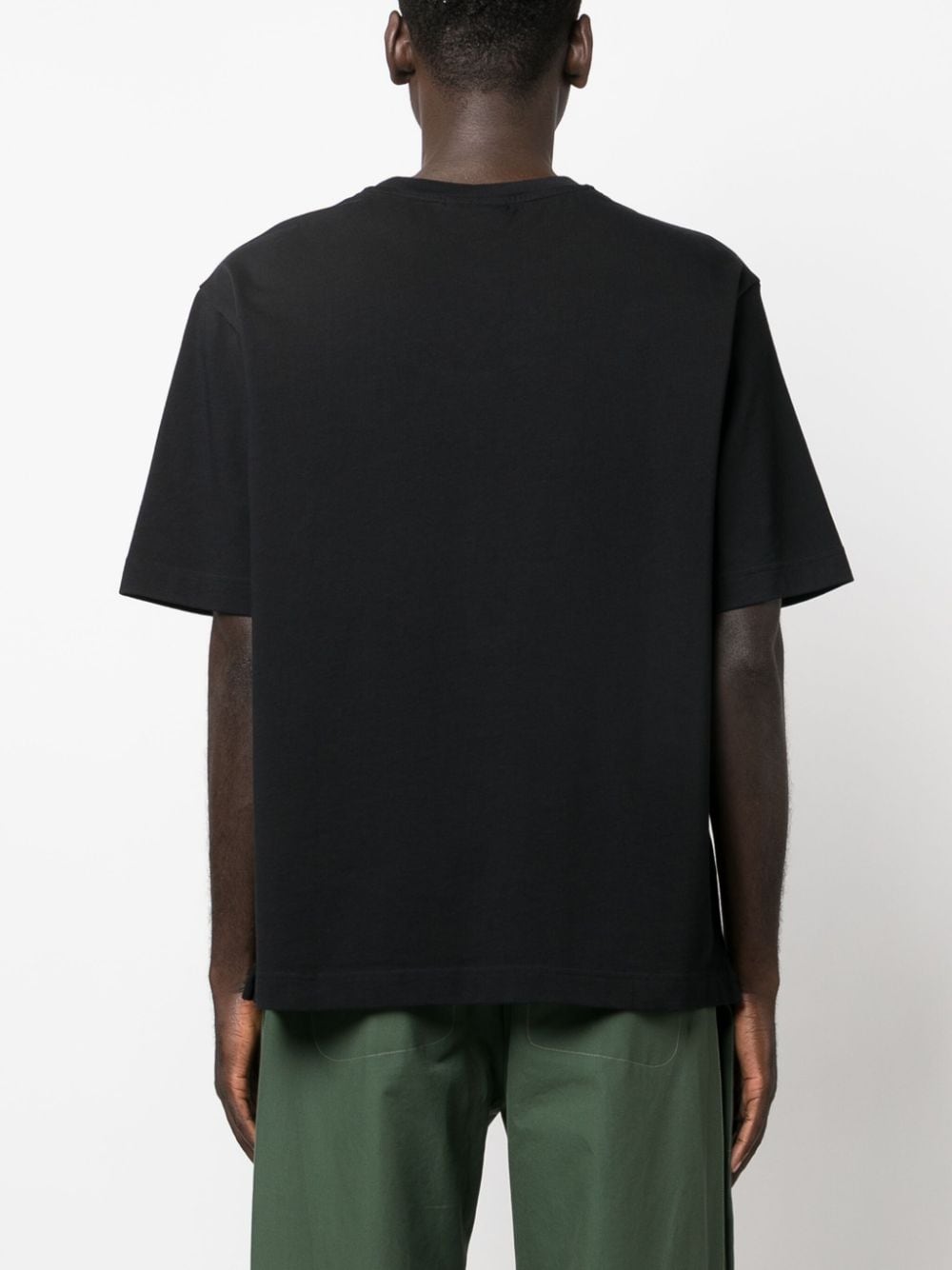 MAISON KITSUNE' T-shirts and Polos Black LM00107KJ0119P199 (Maison Kitsuné / Tシャツ・カットソー ) | Maison Kitsuné (メゾン キツネ)(3)