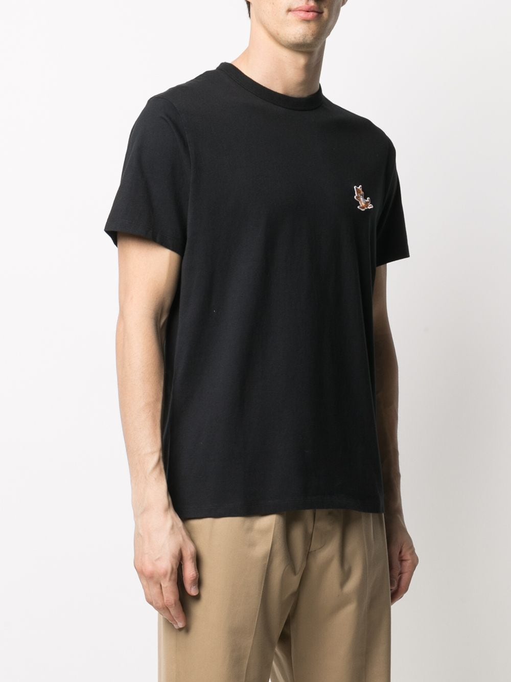 MAISON KITSUNE' T-shirts and Polos Black GU00154DKJ0010P199 (Maison Kitsuné / Tシャツ・カットソー ) | Maison Kitsuné (メゾン キツネ)(3)
