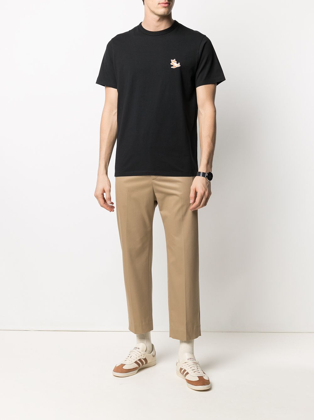 MAISON KITSUNE' T-shirts and Polos Black GU00154DKJ0010P199 (Maison Kitsuné / Tシャツ・カットソー ) | Maison Kitsuné (メゾン キツネ)(4)