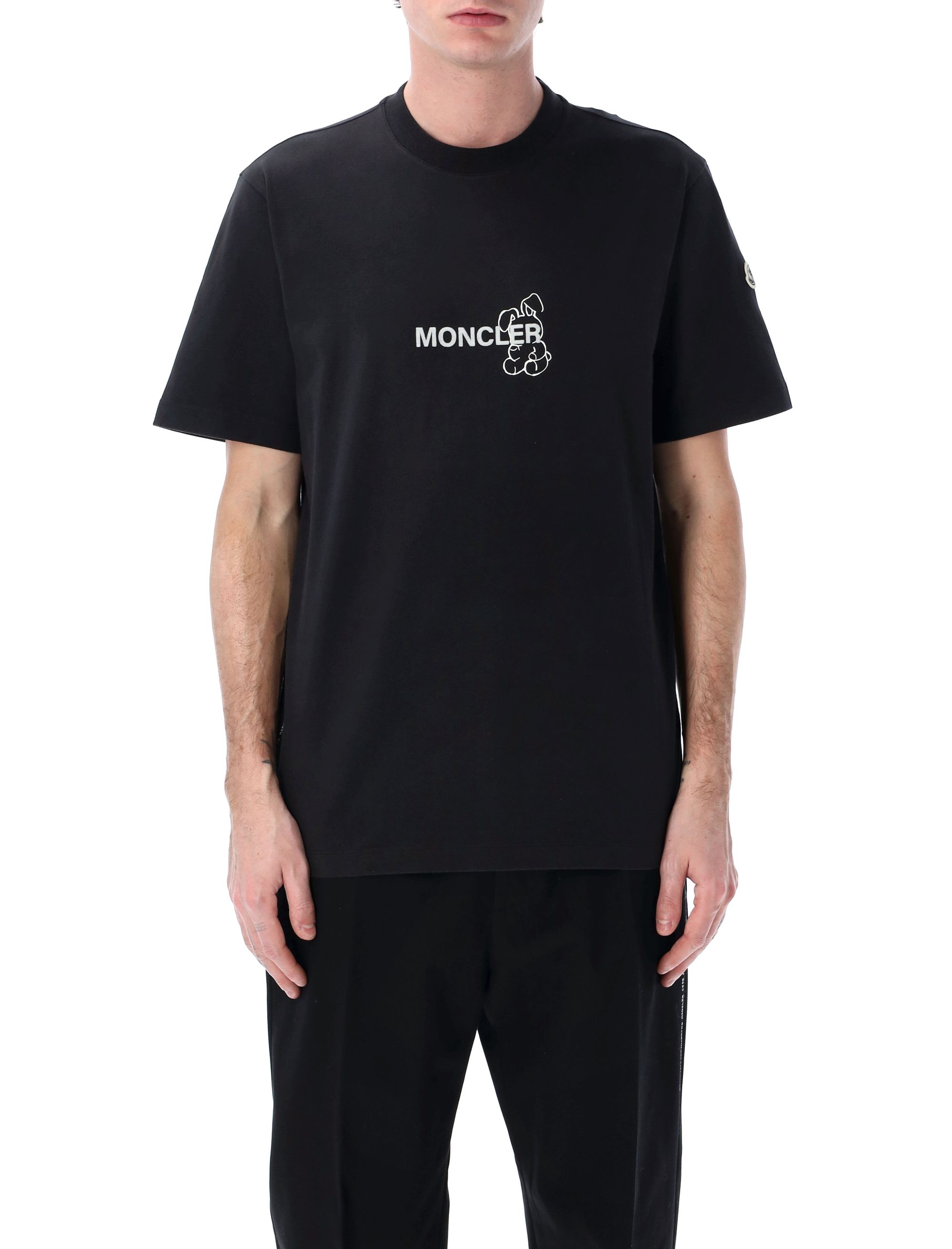 MONCLER GENIUS FRAGMENT T-shirts and Polos Black 8C00004M3265999 (Moncler Genius / Tシャツ・カットソー ) | Moncler Genius (モンクレール ジーニアス)