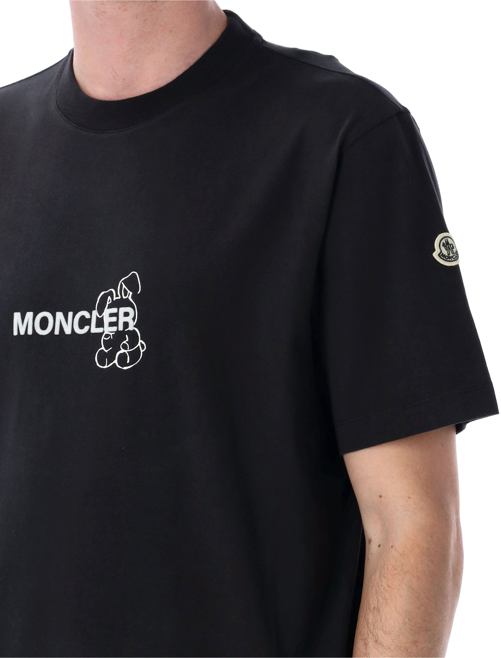 MONCLER GENIUS FRAGMENT T-shirts and Polos Black 8C00004M3265999 (Moncler Genius / Tシャツ・カットソー ) | Moncler Genius (モンクレール ジーニアス)(2)