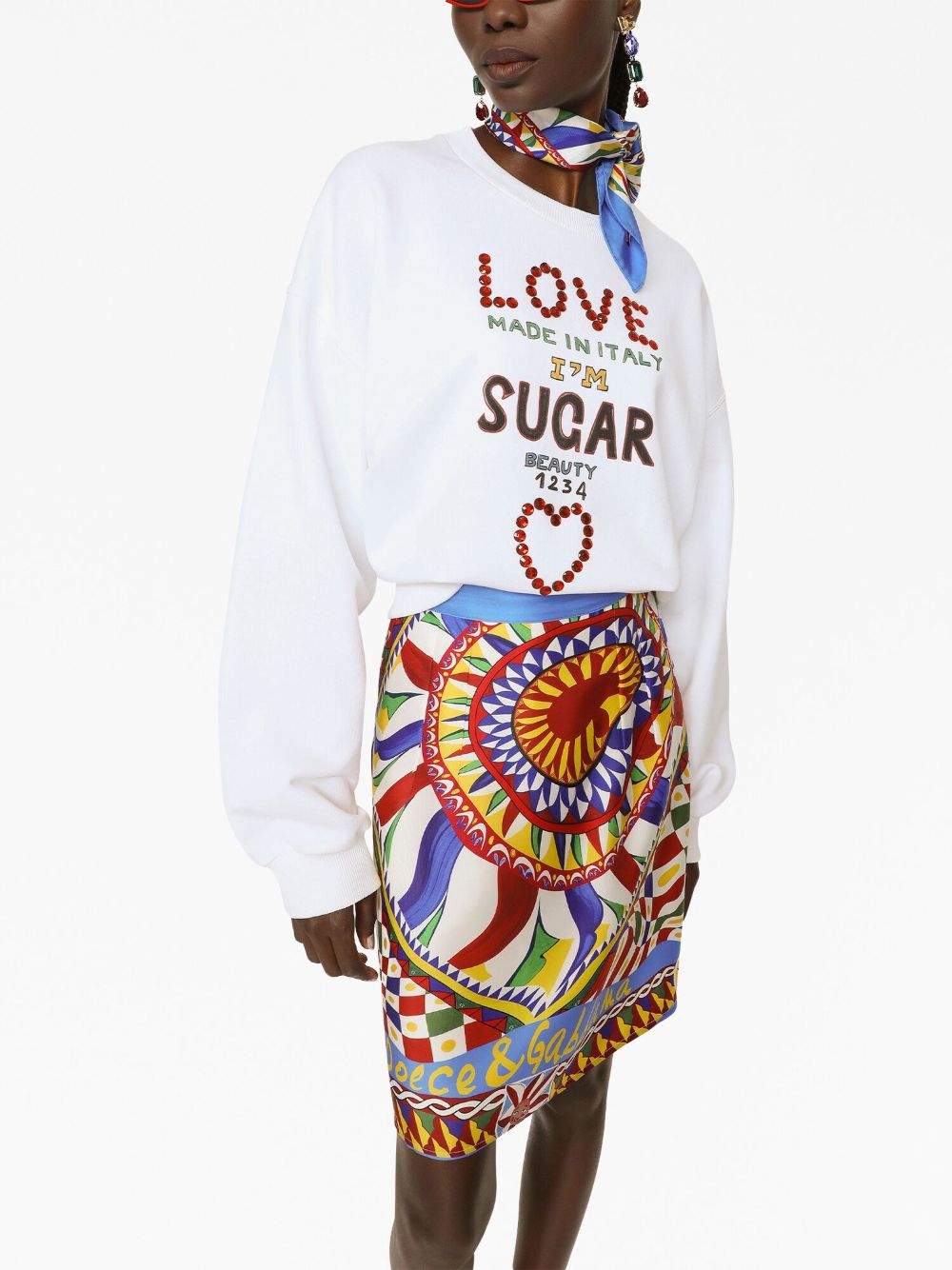 Dolce&Gabbana Cruise Skirts MultiColour F4CHDTHI1MJHH4KT (Dolce & Gabbana / スカート ) | Dolce & Gabbana (ドルチェガッバーナ)(1)