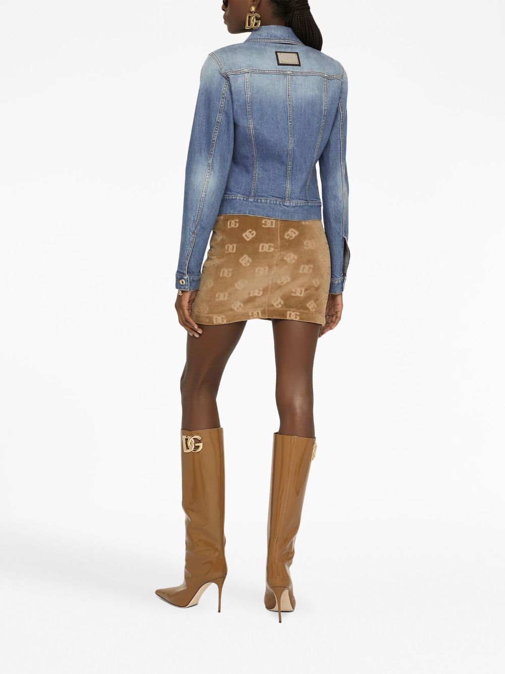Dolce & Gabbana Skirts Camel F4CPITFJ7DLM2366 (Dolce & Gabbana / スカート ) | Dolce & Gabbana (ドルチェガッバーナ)(4)