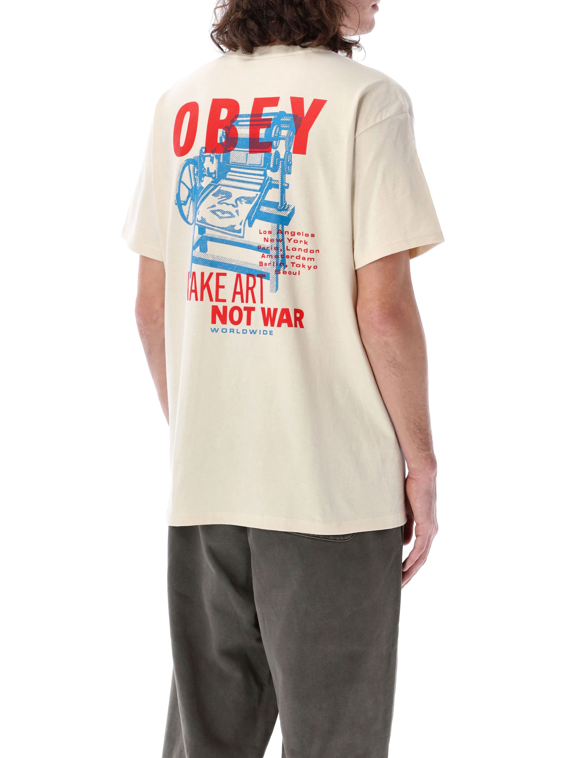 Obey T-shirts and Polos White 165264061CRM (OBEY / Tシャツ・カットソー ) | OBEY (オベイ)(1)