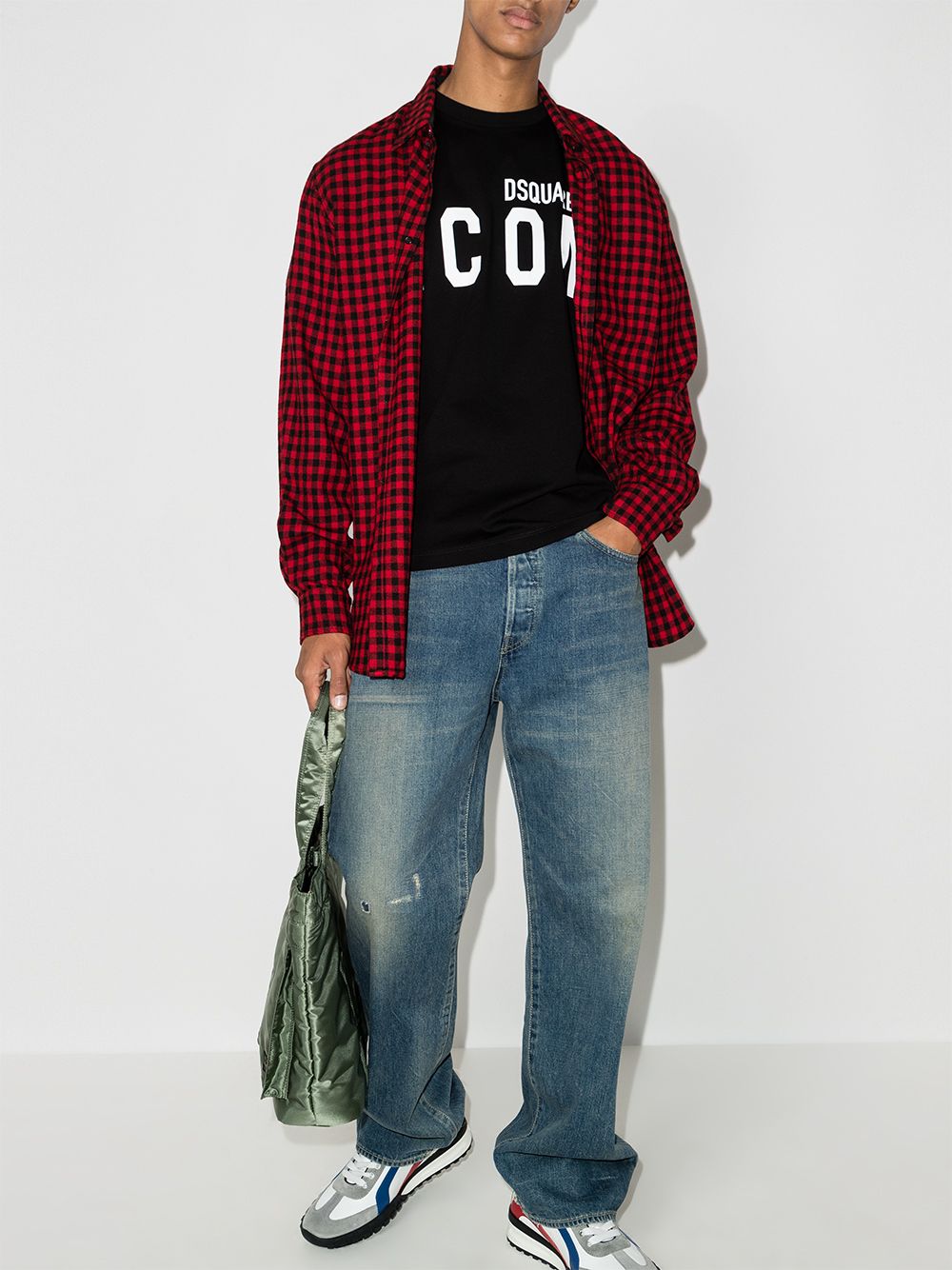 Dsquared2 T-shirts and Polos Black S79GC0003S23009980 (Dsquared2 / Tシャツ・カットソー ) | Dsquared2 (ディースクエアード)(3)