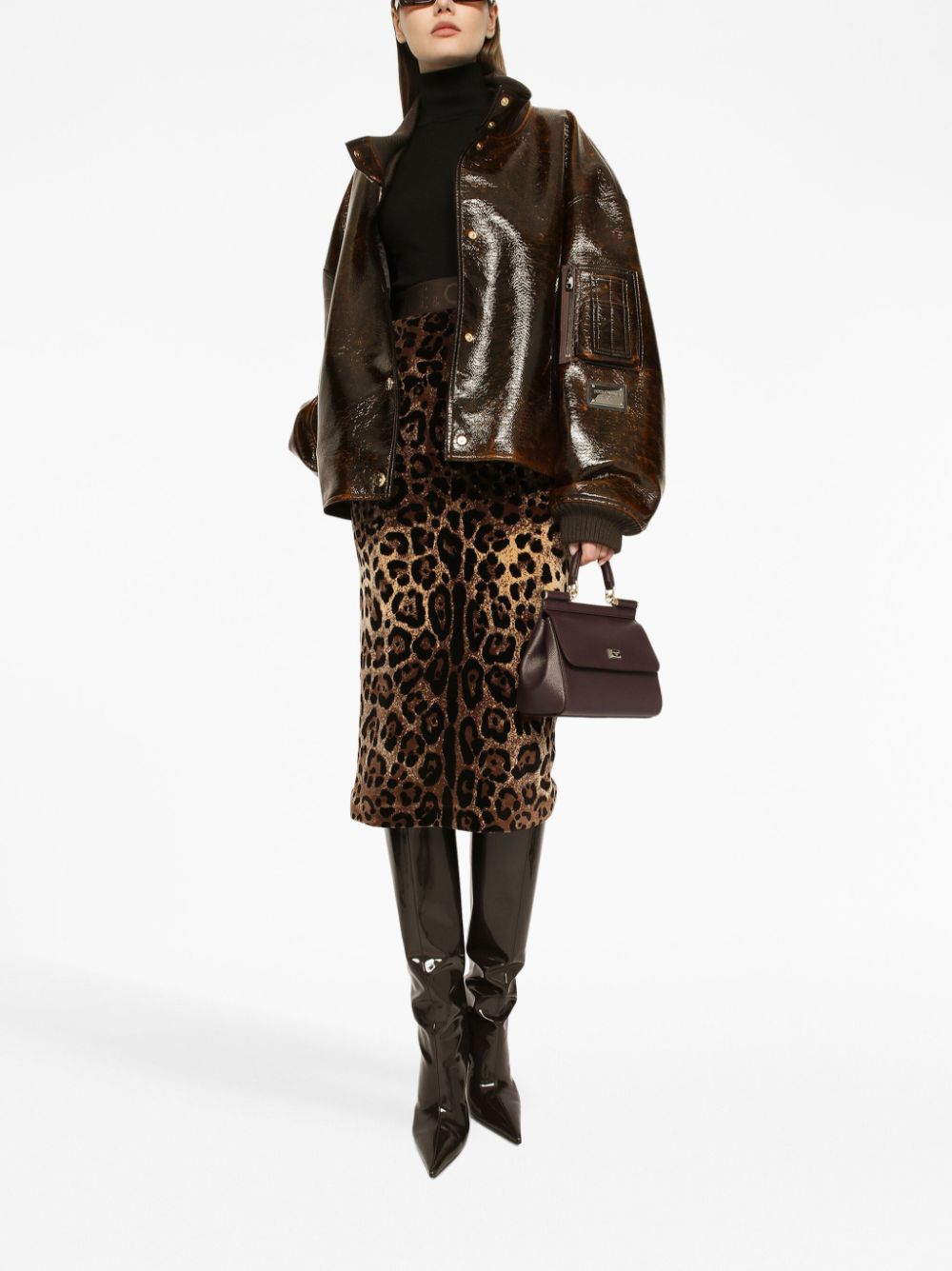 Dolce & Gabbana Skirts Brown F4CHZTFJ7D5S8350 (Dolce & Gabbana / スカート ) | Dolce & Gabbana (ドルチェガッバーナ)(2)