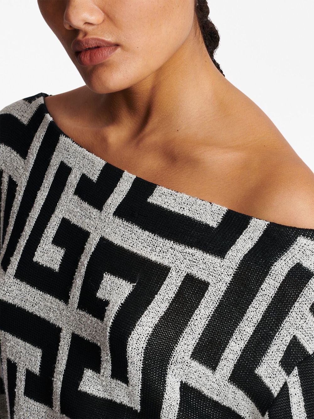 Balmain Top White BF1AS004JG58GAB (Balmain / Tシャツ・カットソー ) | Balmain (バルマン)(2)
