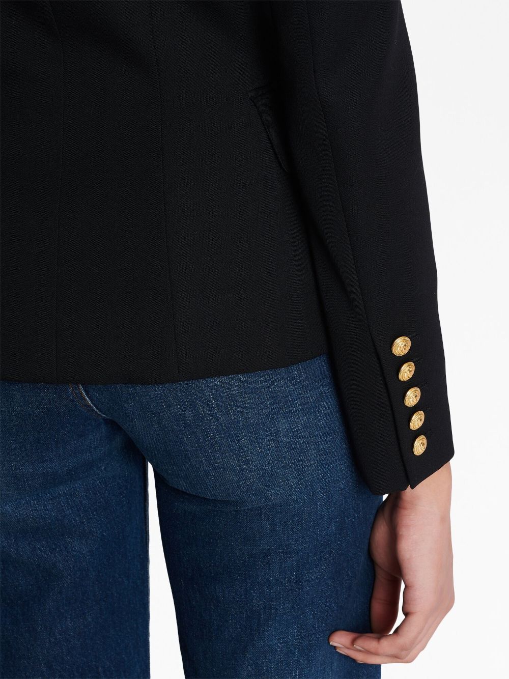 Balmain Jackets Black BF1SH020WC090PA (Balmain / スーツ・ジャケット ) | Balmain (バルマン)(2)