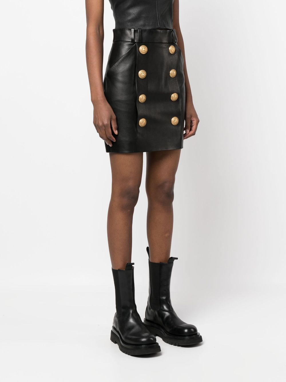 Balmain Skirts Black BF1LB895LB240PA (Balmain / スカート ) | Balmain (バルマン)(1)