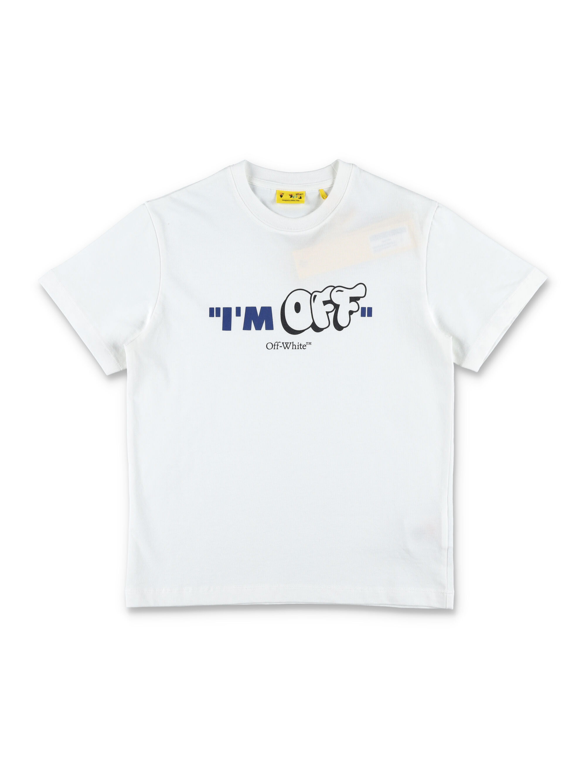Off-White T-shirts and Polos White OBAA002S25JER0040110 (Off-White / Tシャツ・カットソー ) | Off-White (オフホワイト)