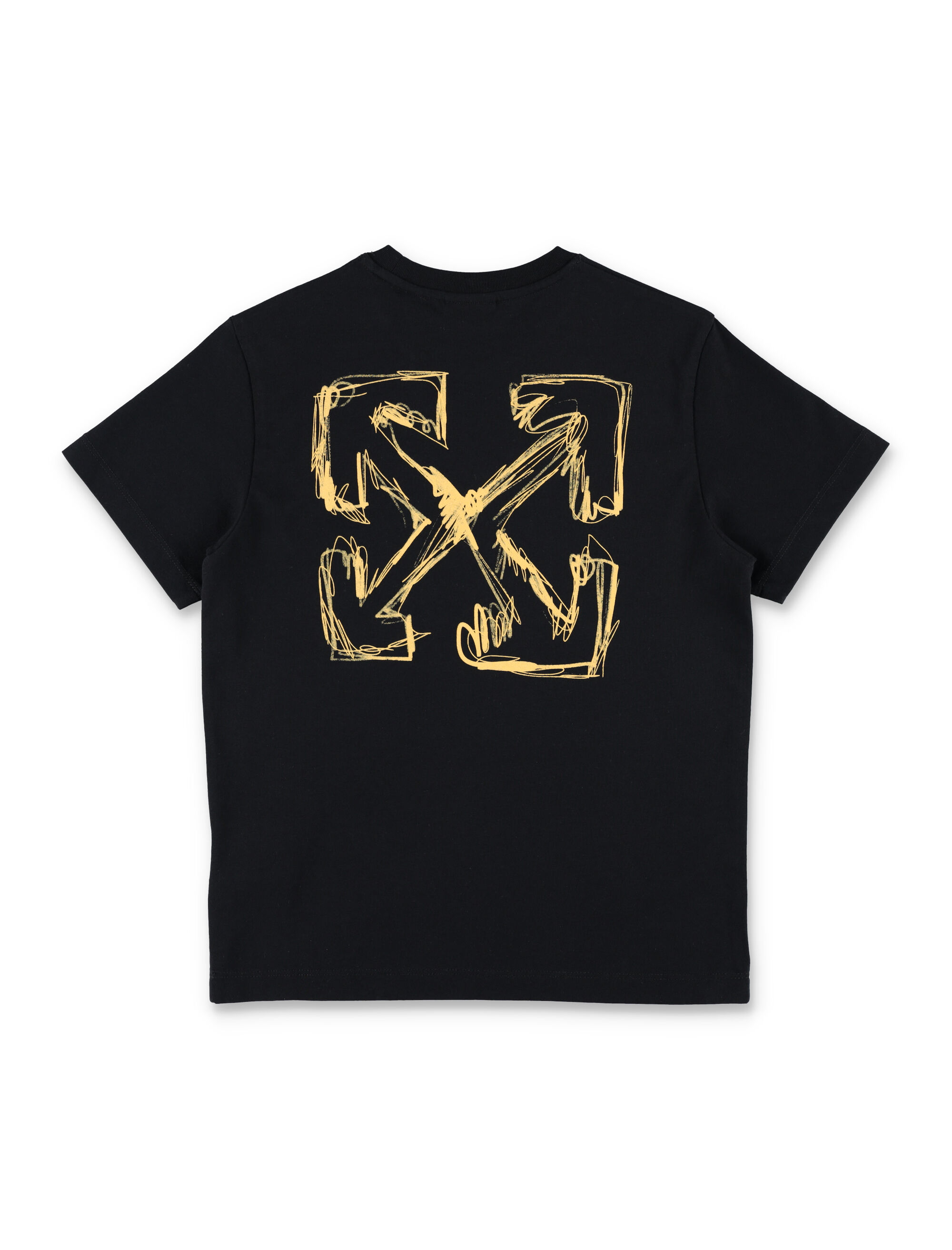 Off-White T-shirts and Polos Black OBAA002S25JER00A1001 (Off-White / Tシャツ・カットソー ) | Off-White (オフホワイト)(1)