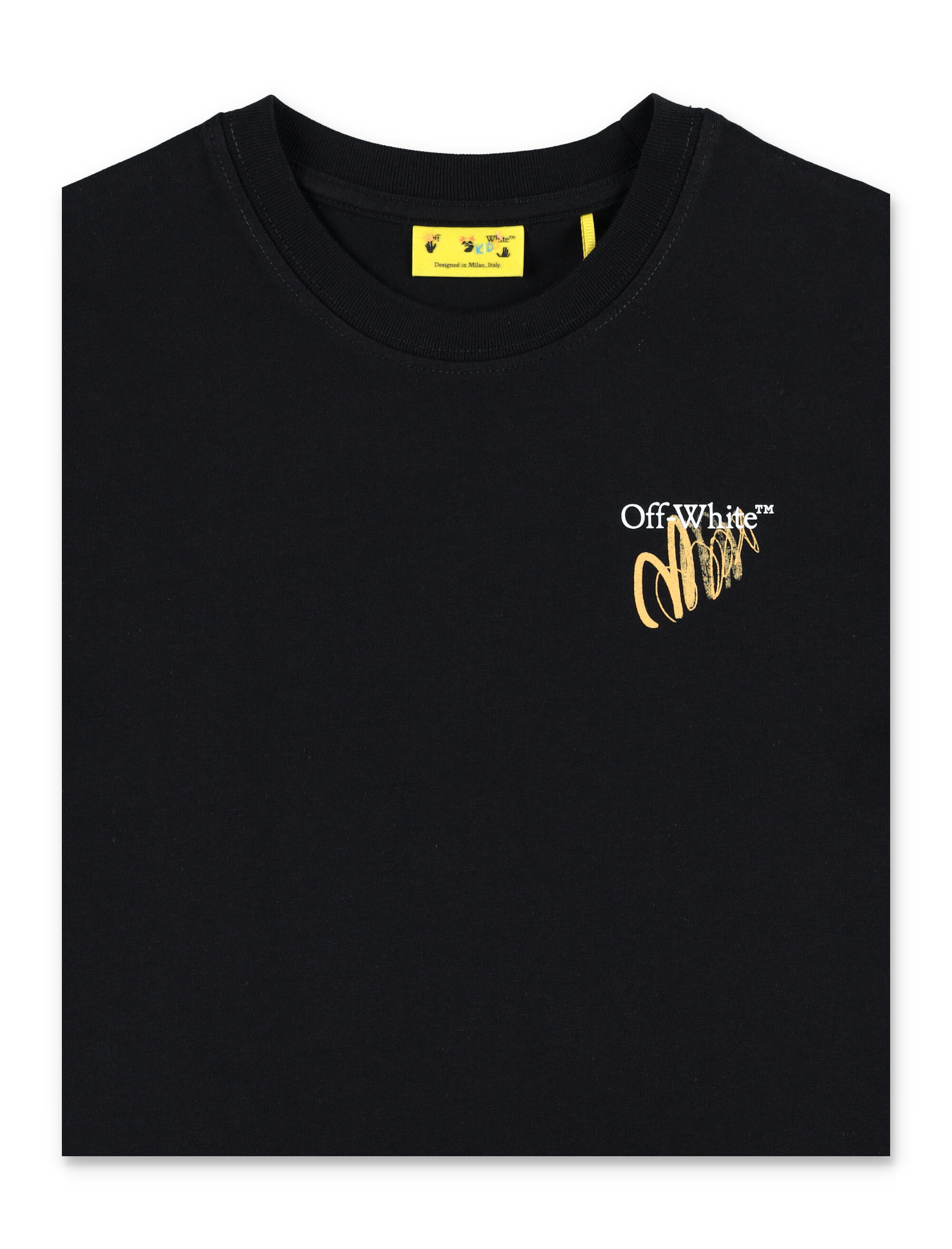 Off-White T-shirts and Polos Black OBAA002S25JER00A1001 (Off-White / Tシャツ・カットソー ) | Off-White (オフホワイト)(2)