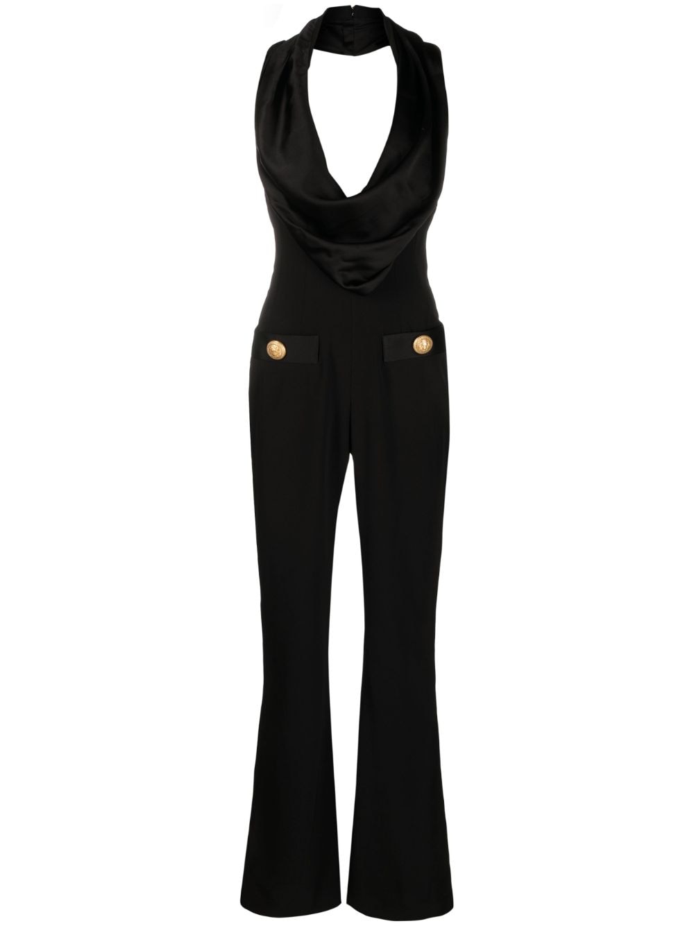 Balmain Dresses Black BF1PW090MB010PA (Balmain / ワンピース・ドレス・オールインワン ) | Balmain (バルマン)