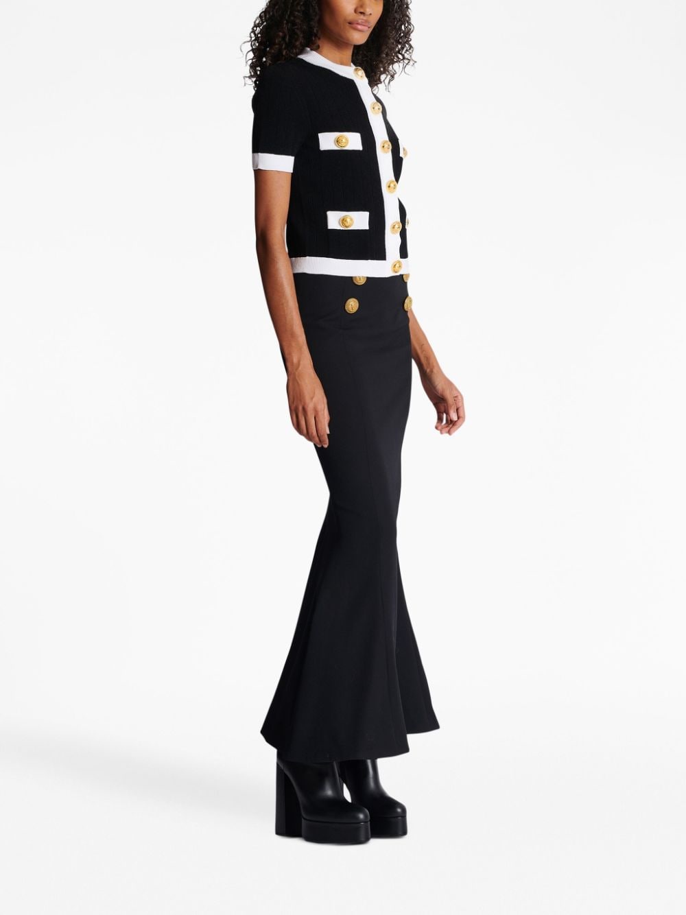 Balmain Sweaters Black BF1KL023KF01EAB (Balmain / ニット・セーター・カーディガン ) | Balmain (バルマン)(5)