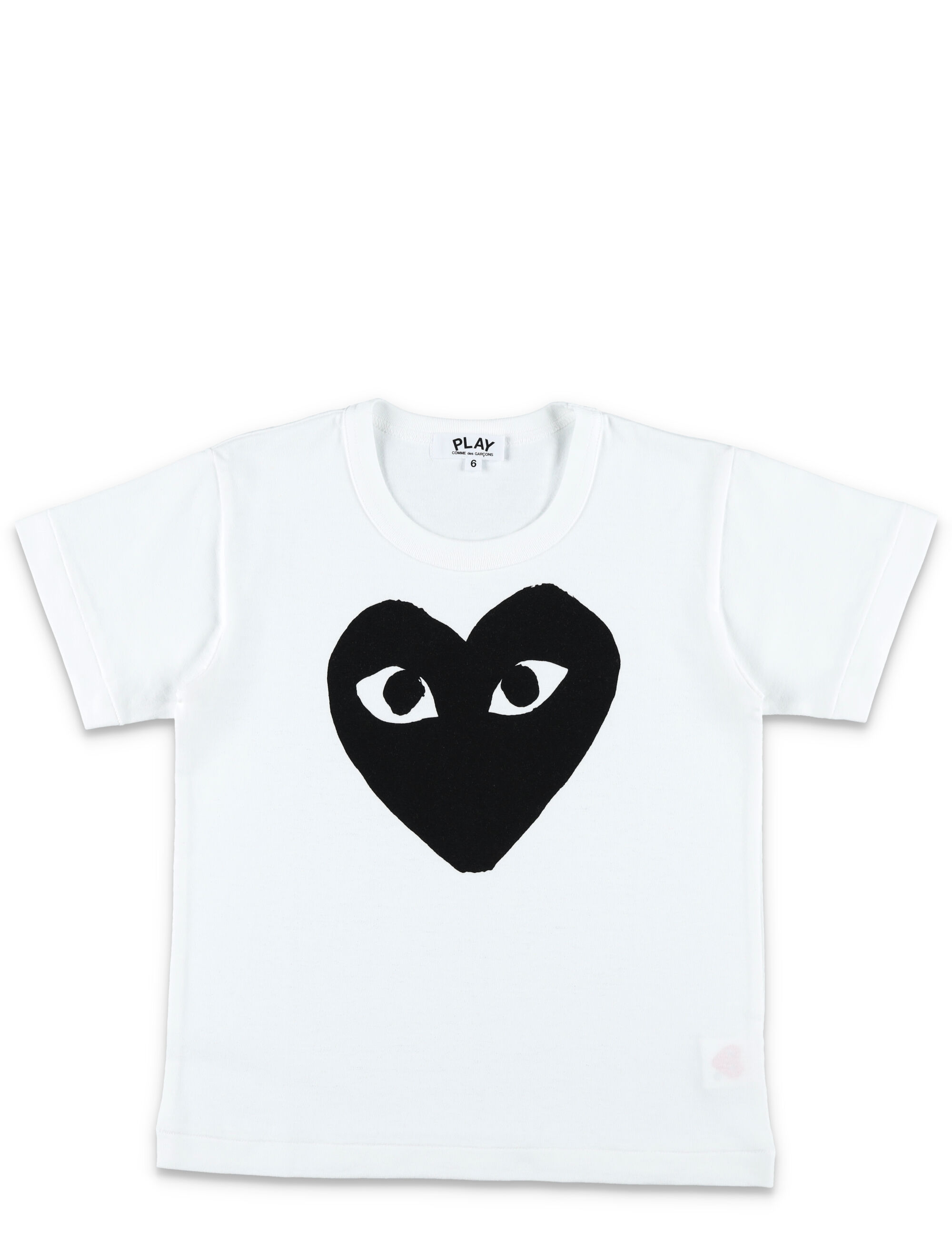 COMME DES GARCONS PLAY T-shirts and Polos White AXT5691001 (PLAY Comme Des Garçons / Tシャツ・カットソー ) | PLAY Comme Des Garçons (プレイ コムデギャルソン)