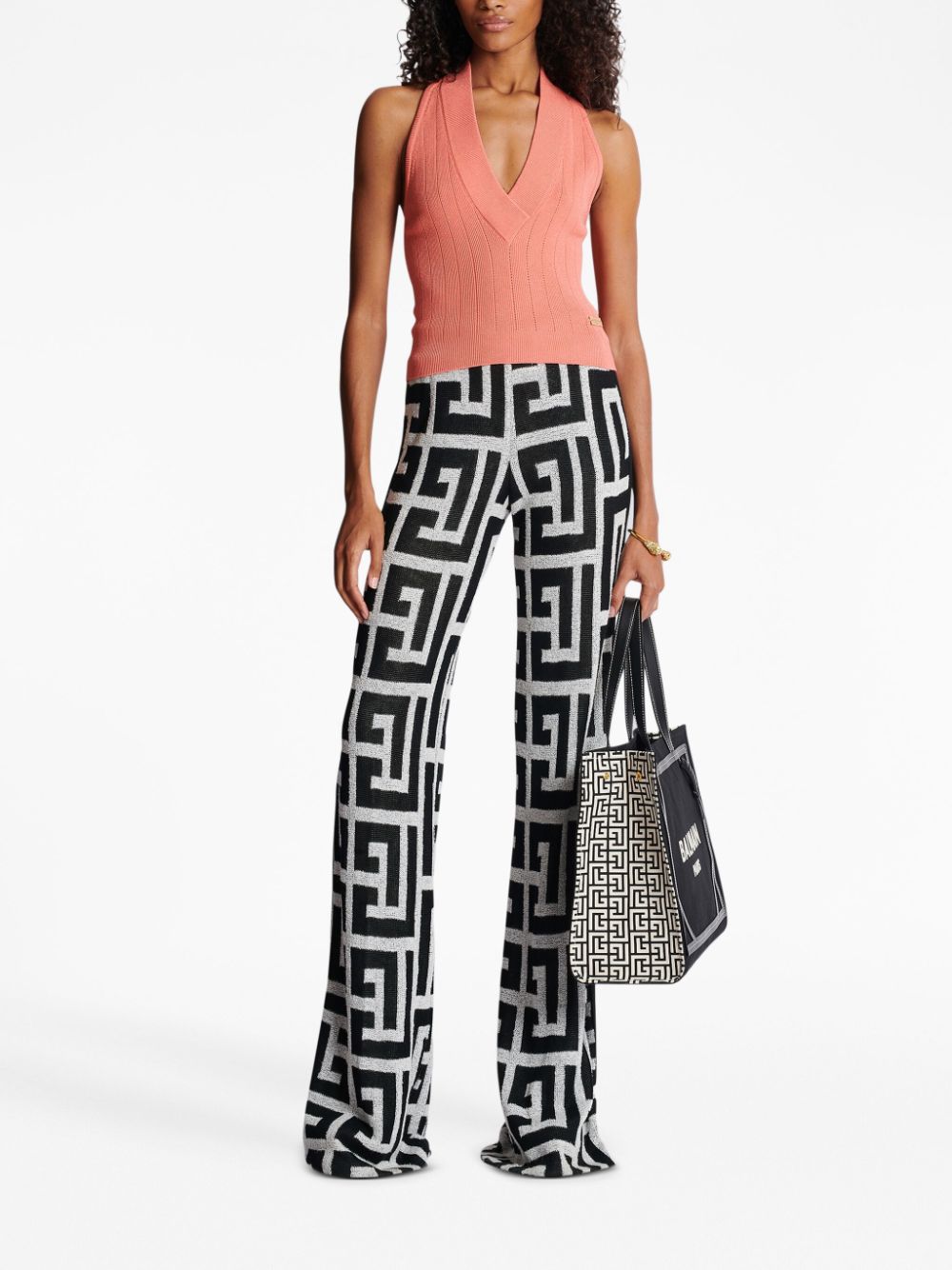 Balmain Trousers Black BF1PO108JG58GAB (Balmain / パンツ ) | Balmain (バルマン)(5)