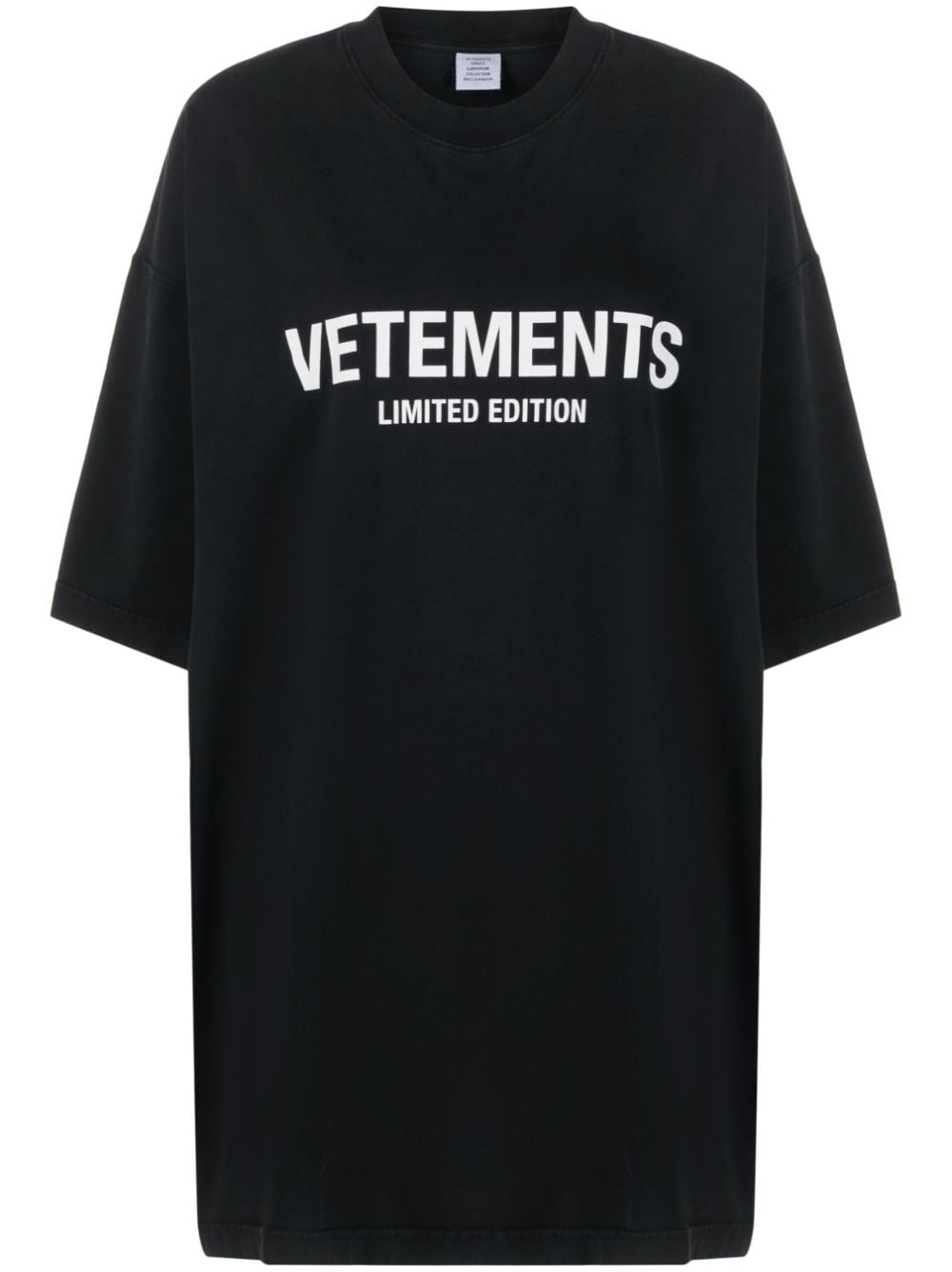 Vetements T-shirts and Polos Black UE54TR170BDBLACK (VETEMENTS / Tシャツ・カットソー ) | VETEMENTS (ヴェトモン)
