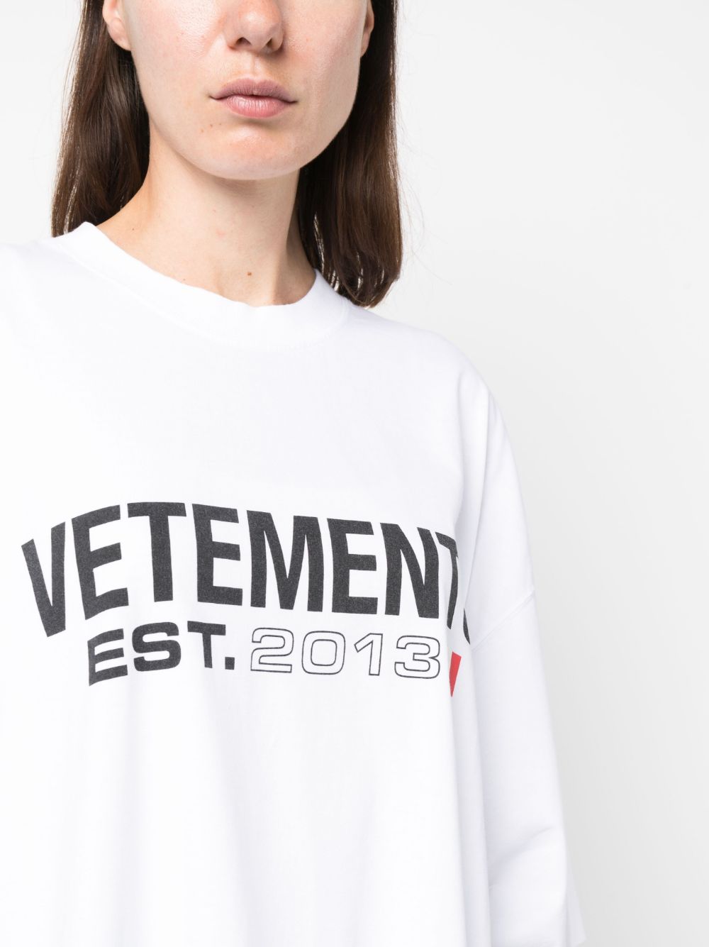 Vetements T-shirts and Polos White UE54TR100WDWHITE (VETEMENTS / Tシャツ・カットソー ) | VETEMENTS (ヴェトモン)(2)