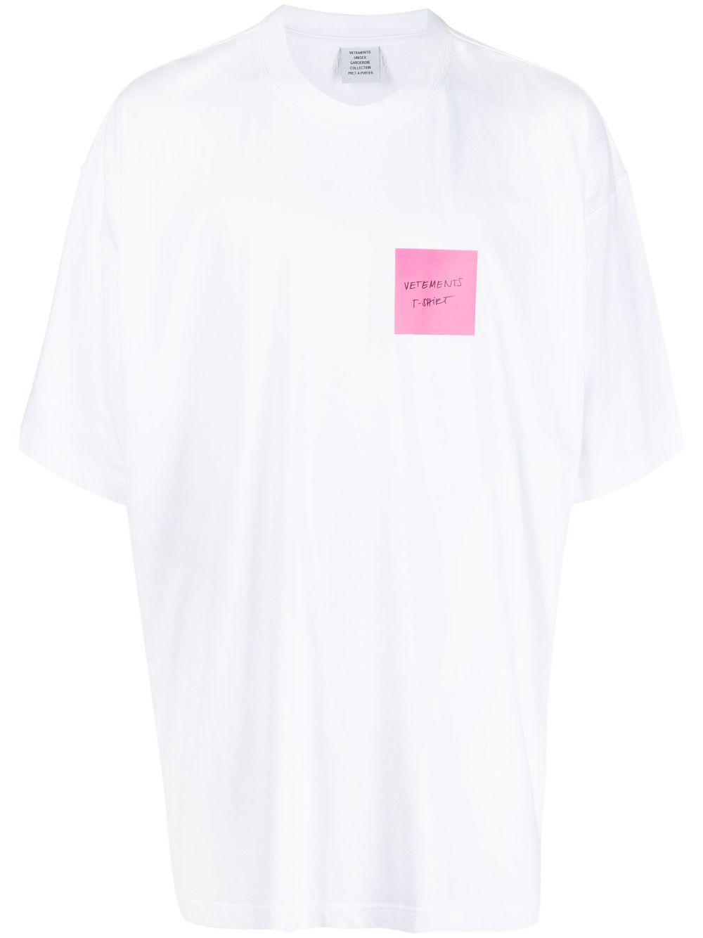 Vetements T-shirts and Polos White UE54TR290WWHITE (VETEMENTS / Tシャツ・カットソー ) | VETEMENTS (ヴェトモン)