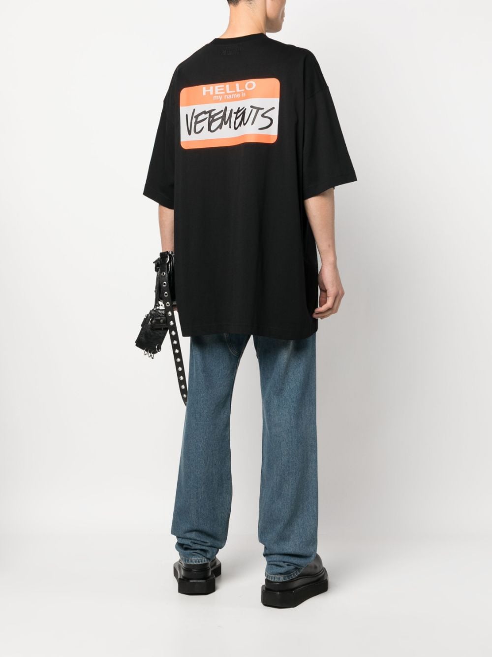 Vetements T-shirts and Polos Black UE54TR240BBLACK (VETEMENTS / Tシャツ・カットソー ) | VETEMENTS (ヴェトモン)(1)