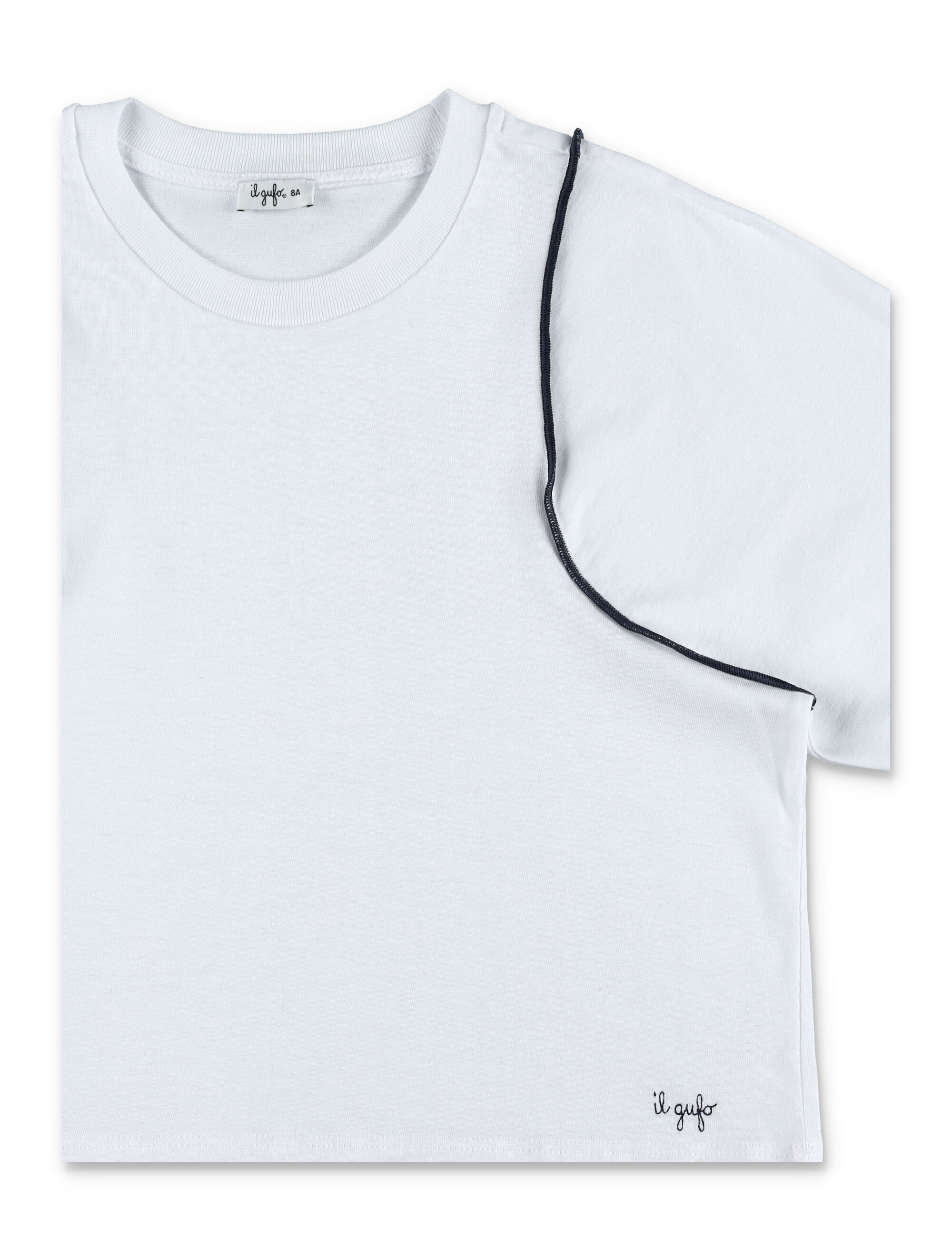 Il Gufo T-shirts and Polos White TS466MF0010149 (il gufo / Tシャツ・カットソー ) | il gufo (イルグッフォ)(2)