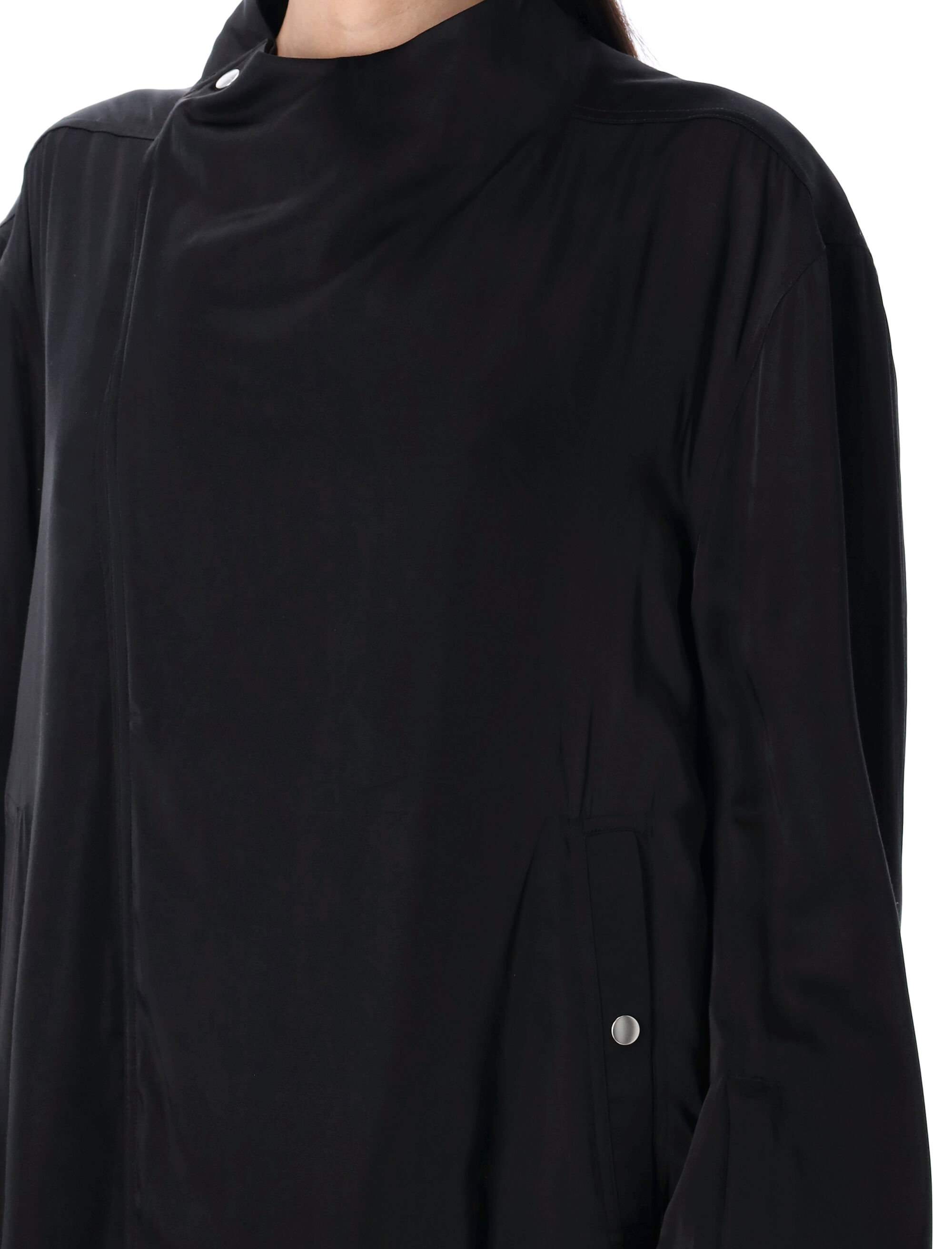 Rick Owens Coats Black RO01E7785SCH09 (Rick Owens / カジュアルジャケット ) | Rick Owens (リック オウエンス)(2)