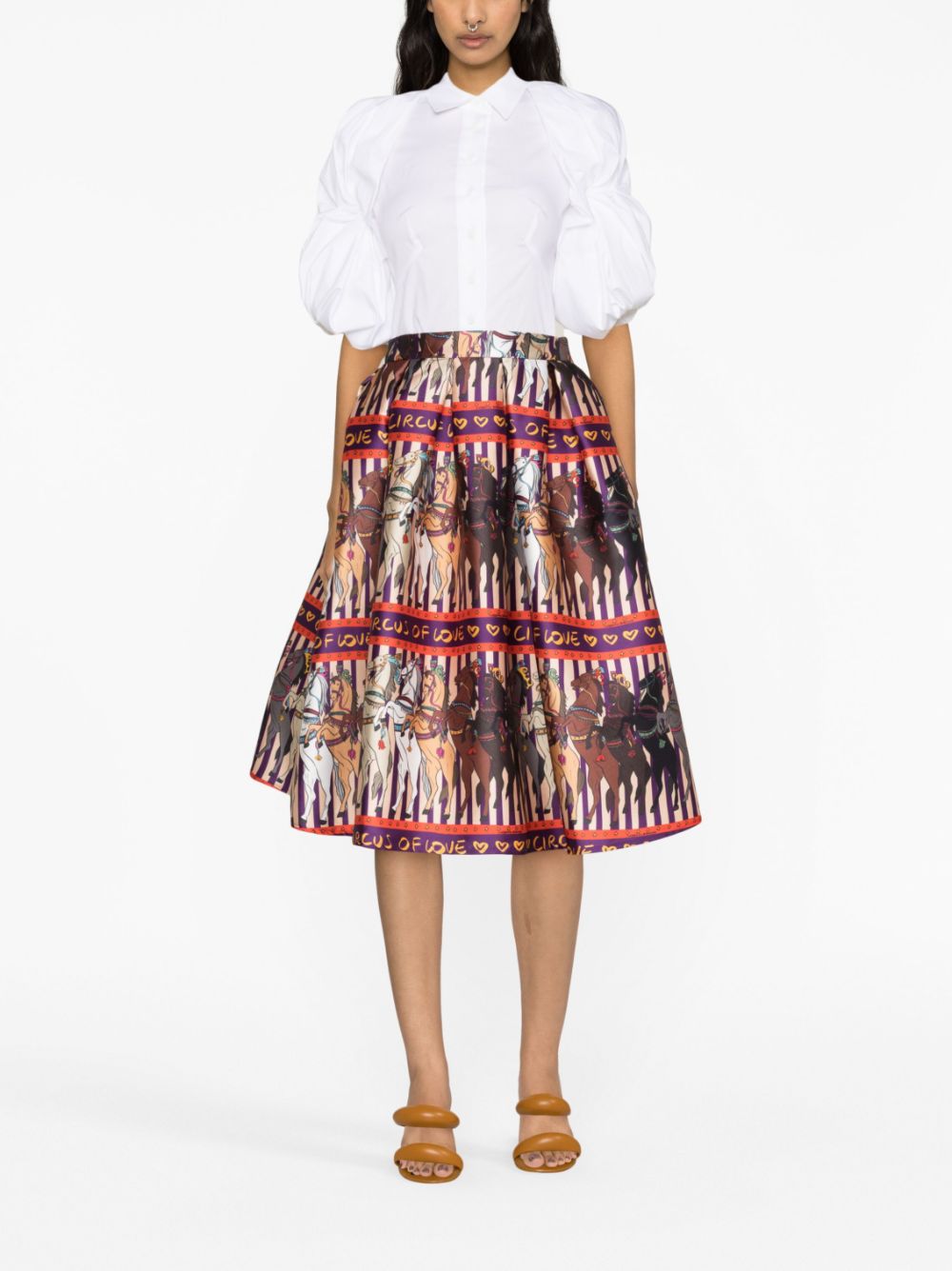 ALESSANDRO ENRIQUEZ Skirts MultiColour SK01DUCAVALLI (alessandro enriquez / スカート ) | alessandro enriquez (アレッサンドロ エンリケス)(3)