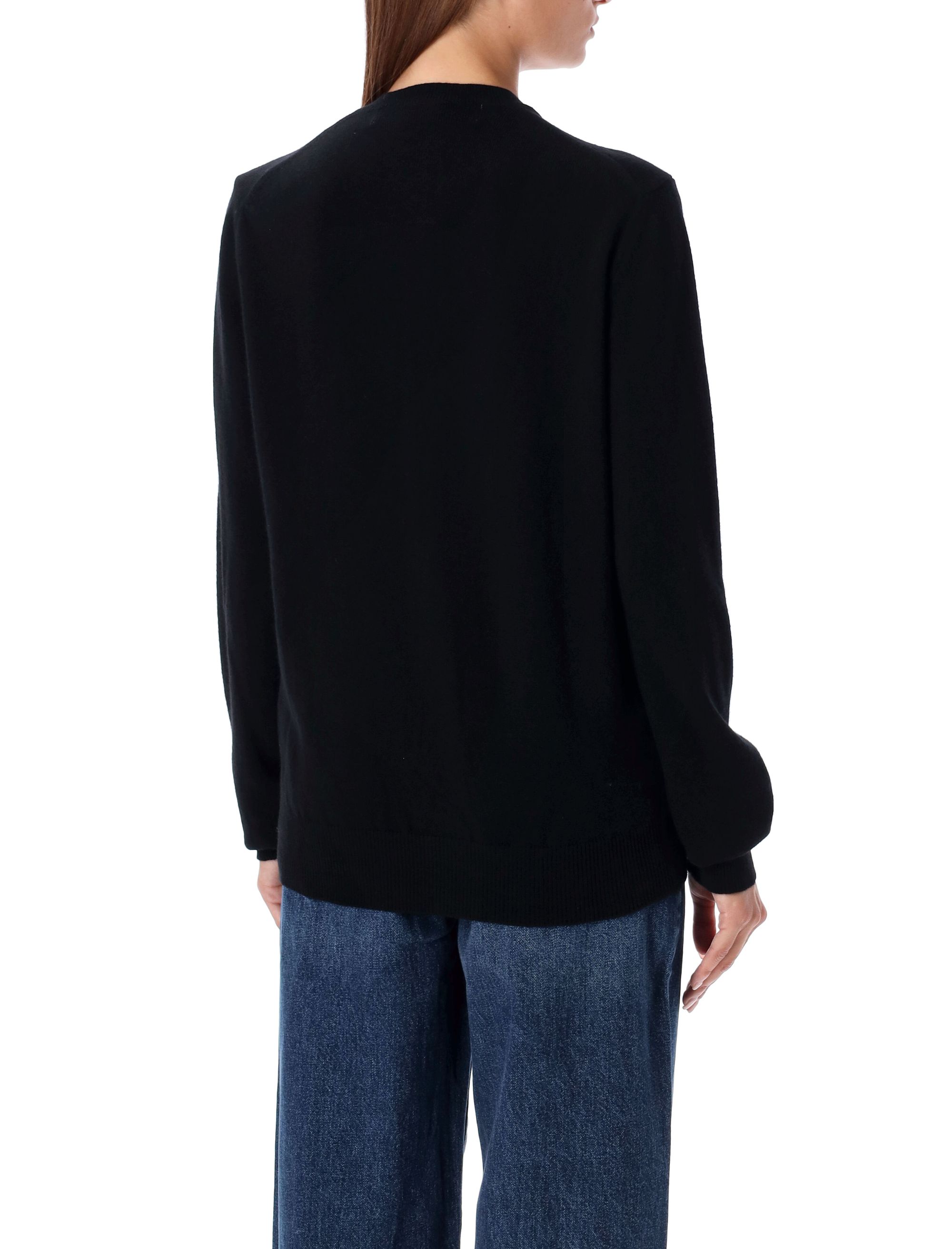 COMME DES GARCONS PLAY Sweaters Black AXN0230511 (PLAY Comme Des Garçons / ニット・セーター・カーディガン ) | PLAY Comme Des Garçons (プレイ コムデギャルソン)(1)