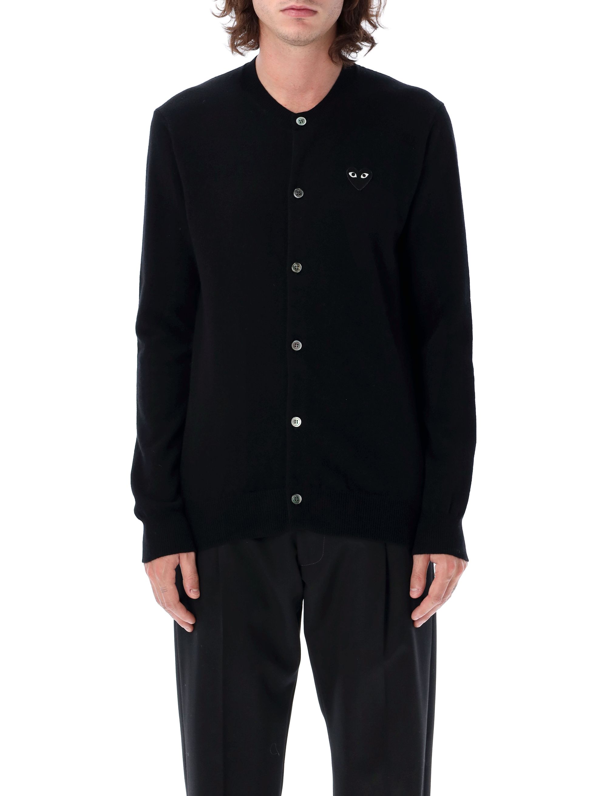 COMME DES GARCONS PLAY Sweaters Black AXN0230511 (PLAY Comme Des Garçons / ニット・セーター・カーディガン ) | PLAY Comme Des Garçons (プレイ コムデギャルソン)(3)