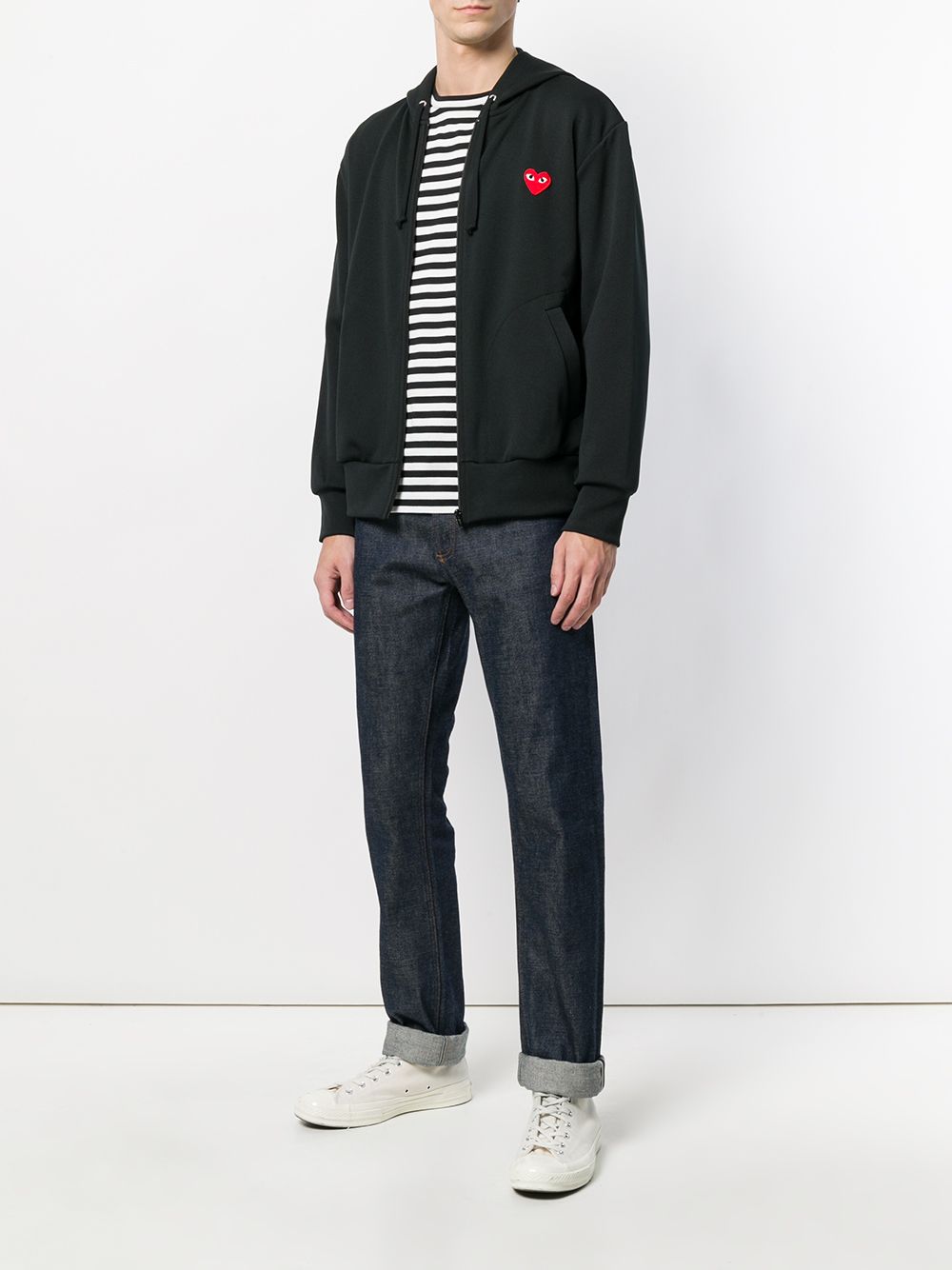 Comme des Garcons Sweaters Black P1T1721 (Comme Des Garçons / スウェット・フーディー ) | Comme Des Garçons (コムデギャルソン)(1)