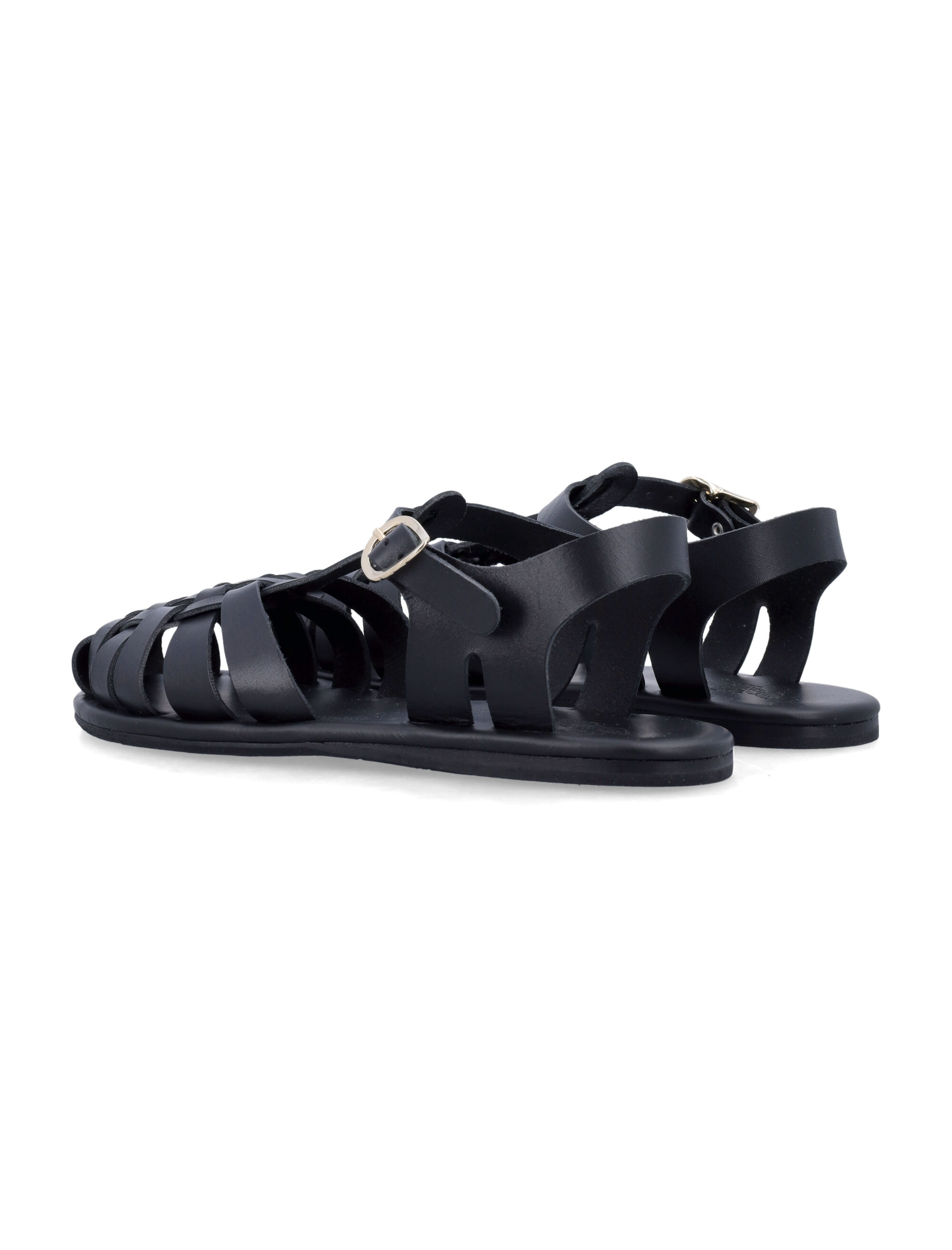 Ancient Greek Flat shoes Black KARINABLACK (ANCIENT GREEK SANDALS / レースアップ ) | ANCIENT GREEK SANDALS (エンシェントグリークサンダルズ)(3)