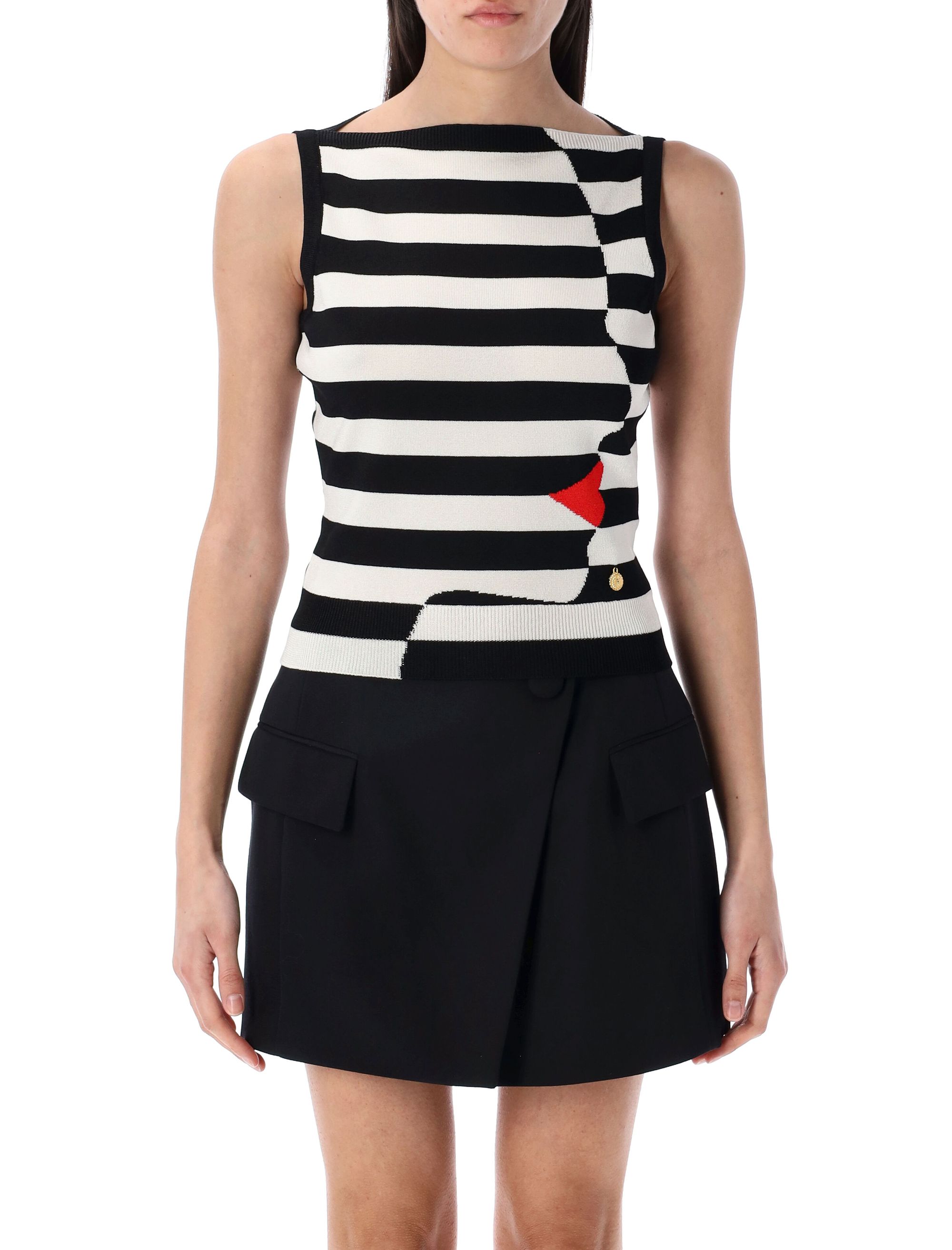 Balmain Top Black EF0AG623KI32EJR (Balmain / タンクトップ・キャミソール ) | Balmain (バルマン)